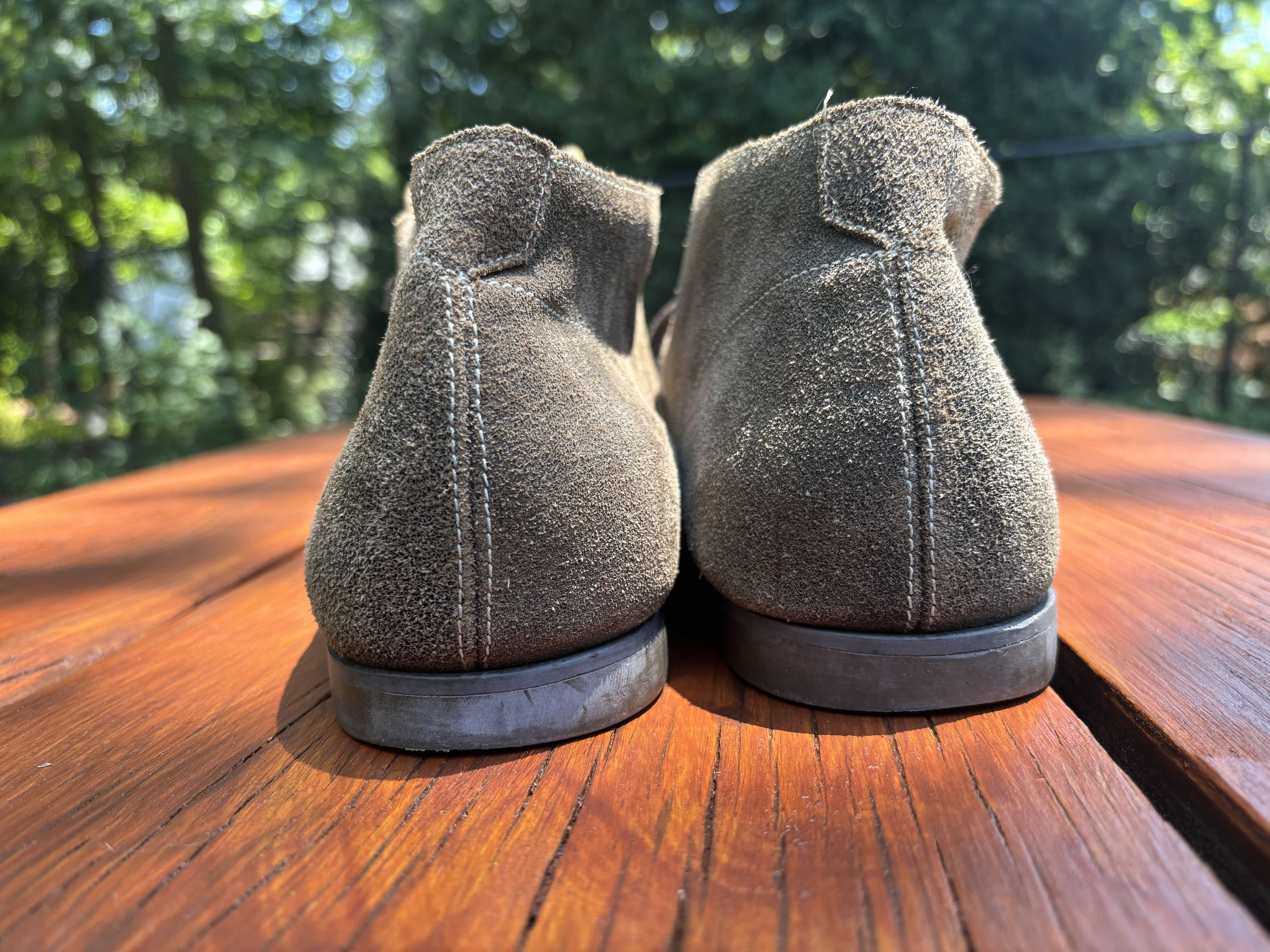 John Varvatos Men Size 9.5M Gray Suede Lace Up Ankle Chukka Boot John Varvatos Star USA Men main image 3