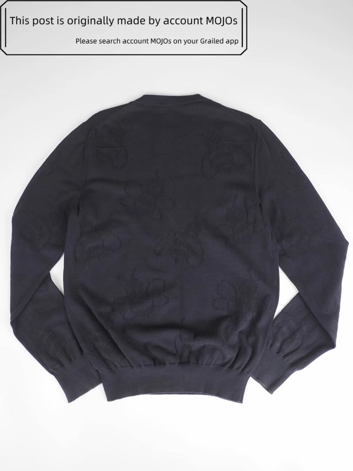 Dior Sz S Dior 19SS Bee Pattern Knitwear mojos11101 Size US S / EU 44-46 / 1 - 2 Thumbnail