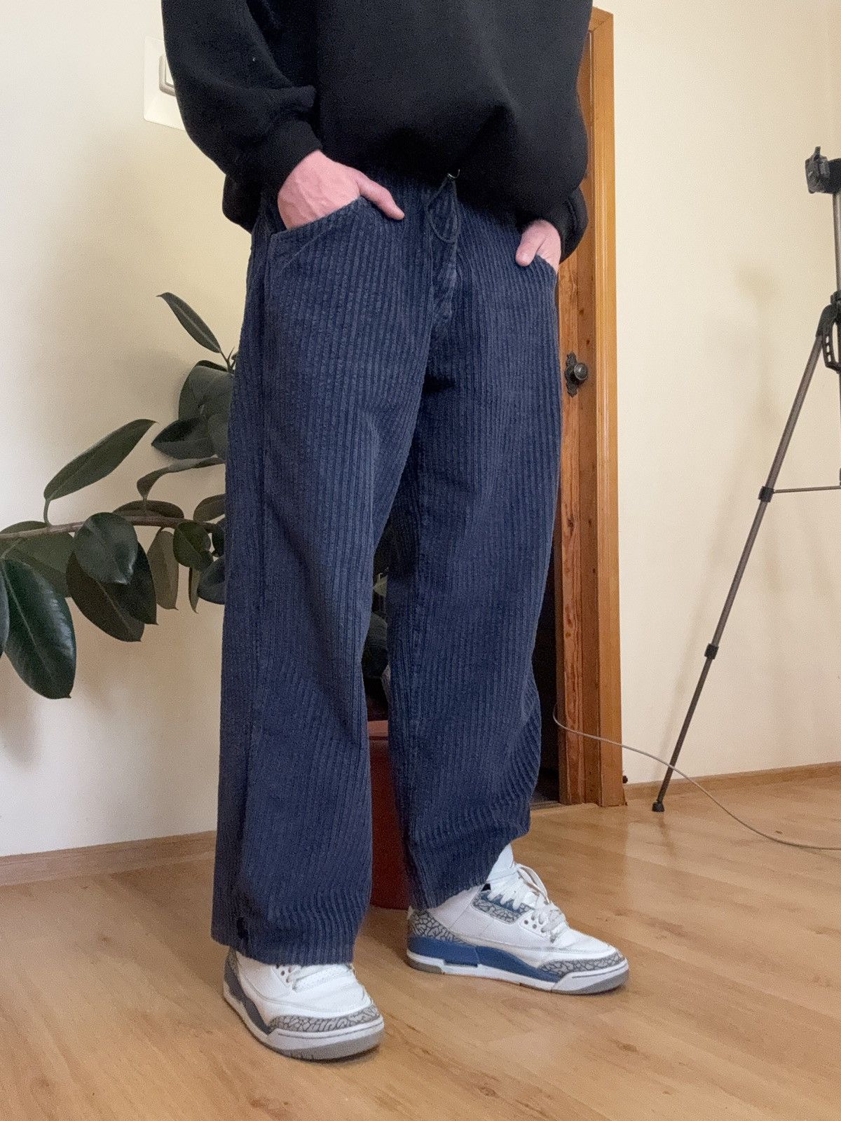 Menace Vintage 90s Menace Pants USA Skateboard Corduroy 34 Purple Size US 34 / EU 50 - 5 Thumbnail
