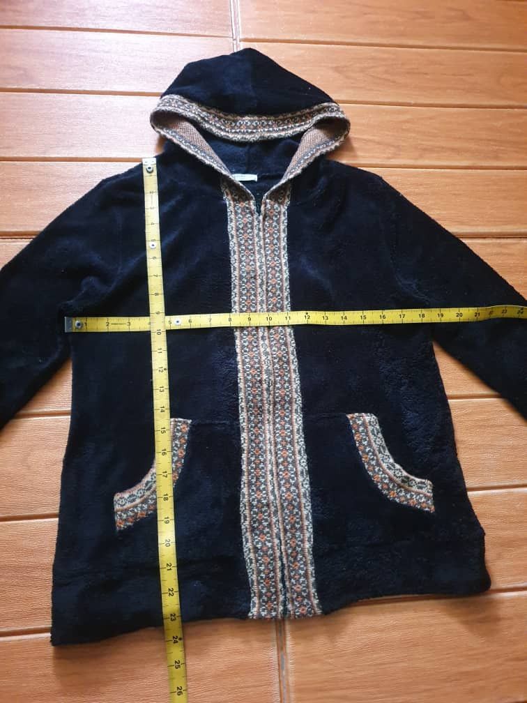 Japanese Brand Vassafull Abstract Japanese brand black Sweater Size M / US 6-8 / IT 42-44 - 7 Thumbnail