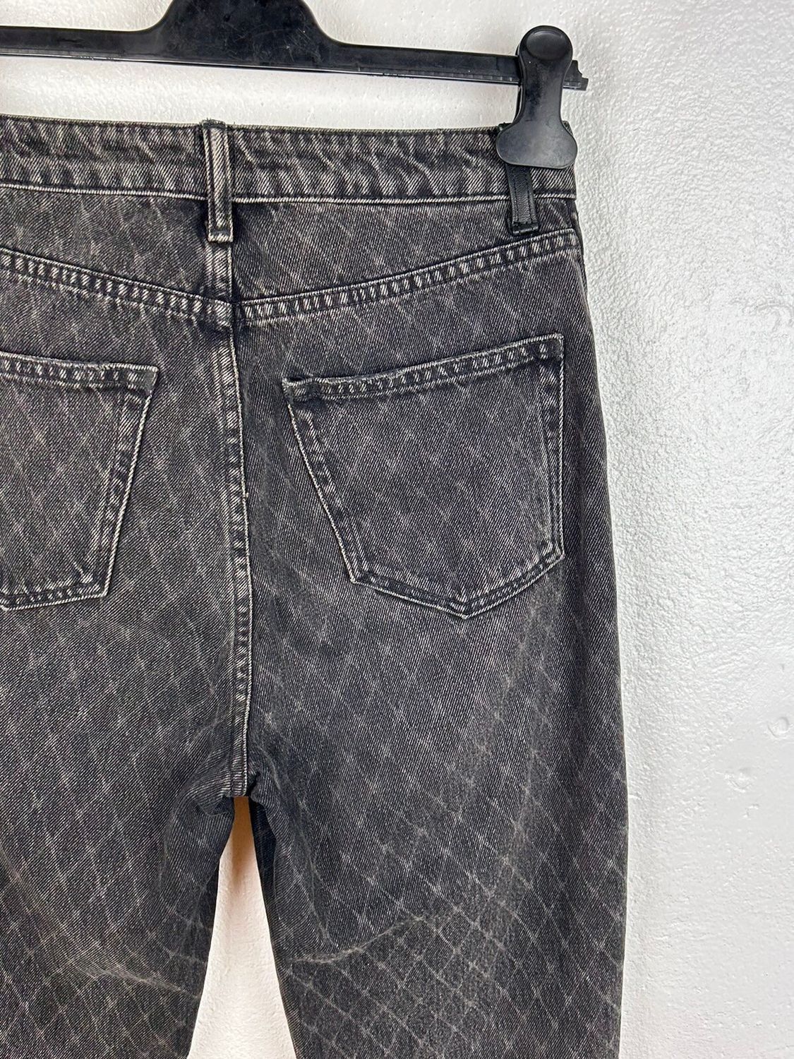 Alexander Wang Alexander Wang Grey Cult Net Straight Let Five Pocket Jeans Size 28" / US 6 / IT 42 - 9 Thumbnail