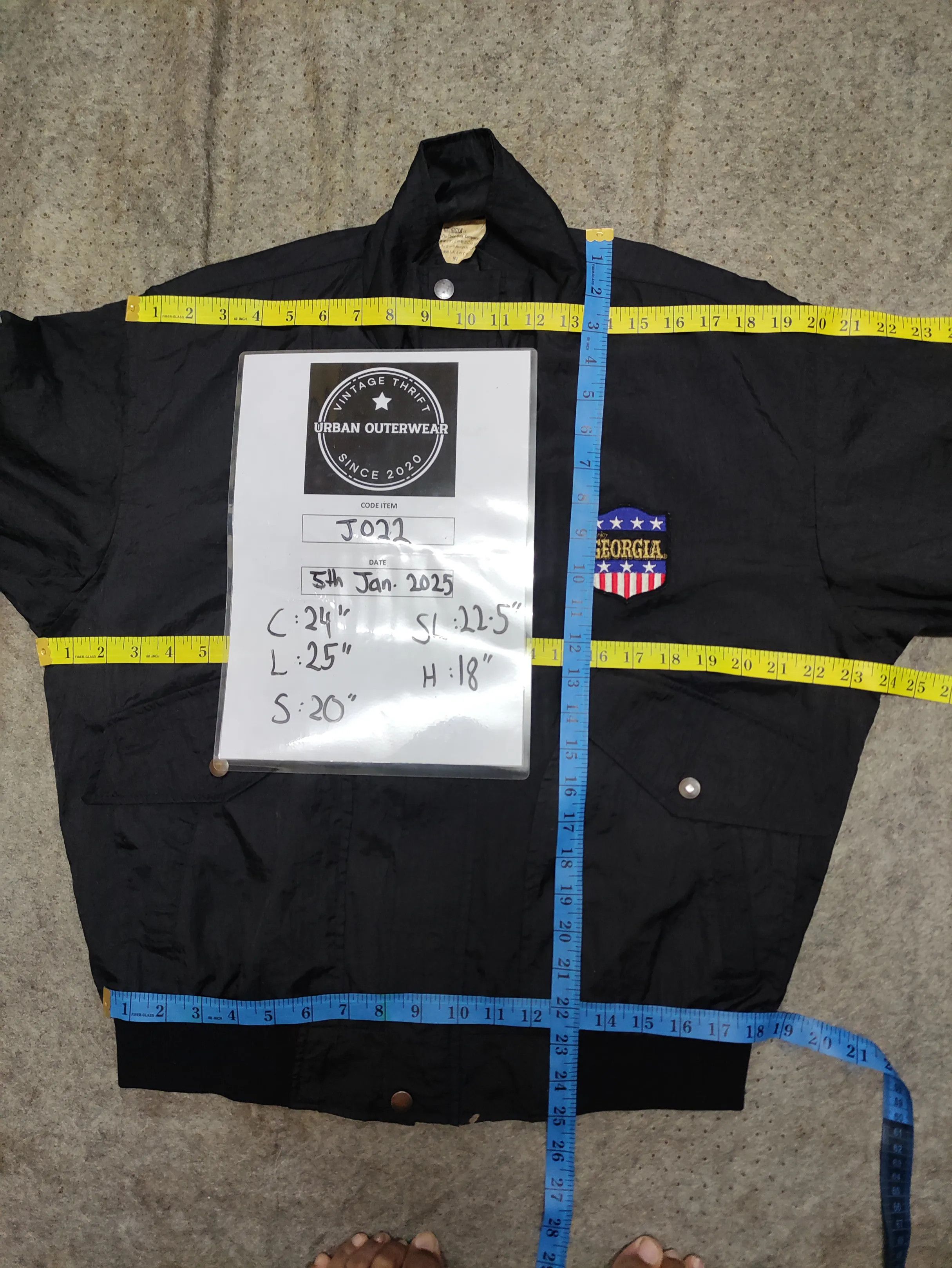 Vintage Vintage Georgia Coca Cola Bomber Jacket J022 Size US L / EU 52-54 / 3 - 22 Thumbnail