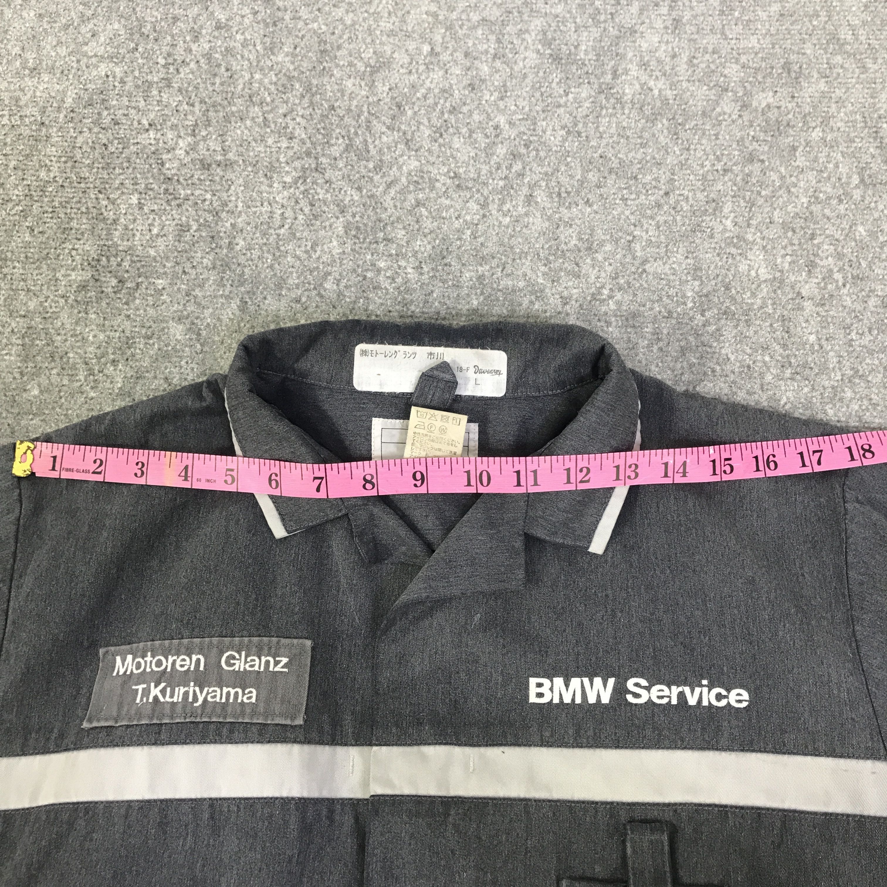 Japanese Brand Bmw service Racing snao button jacket K98B11 Size US L / EU 52-54 / 3 - 6 Thumbnail