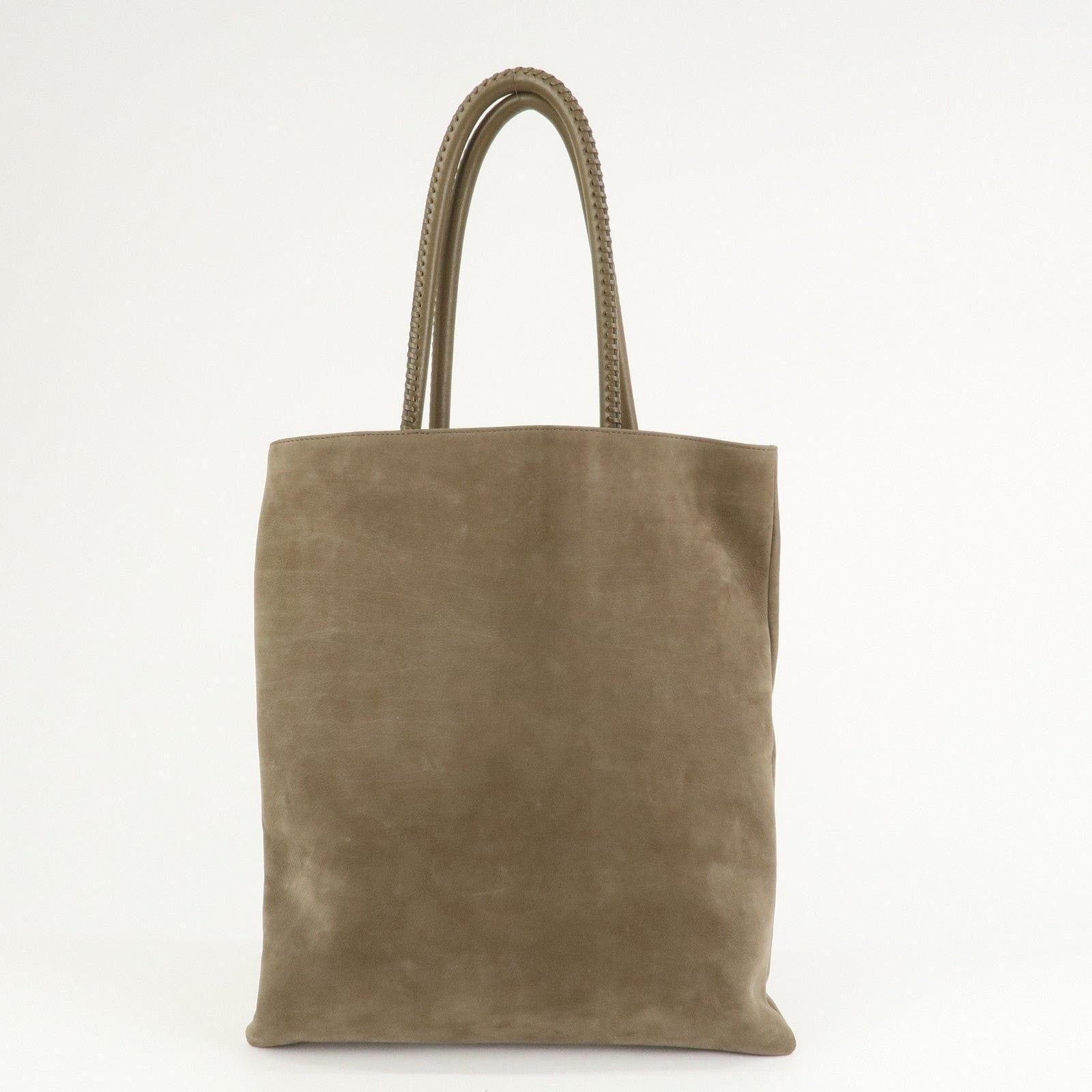 Bvlgari Bvlgari Collezione Suede Tote Tan Size ONE SIZE - 2 Thumbnail