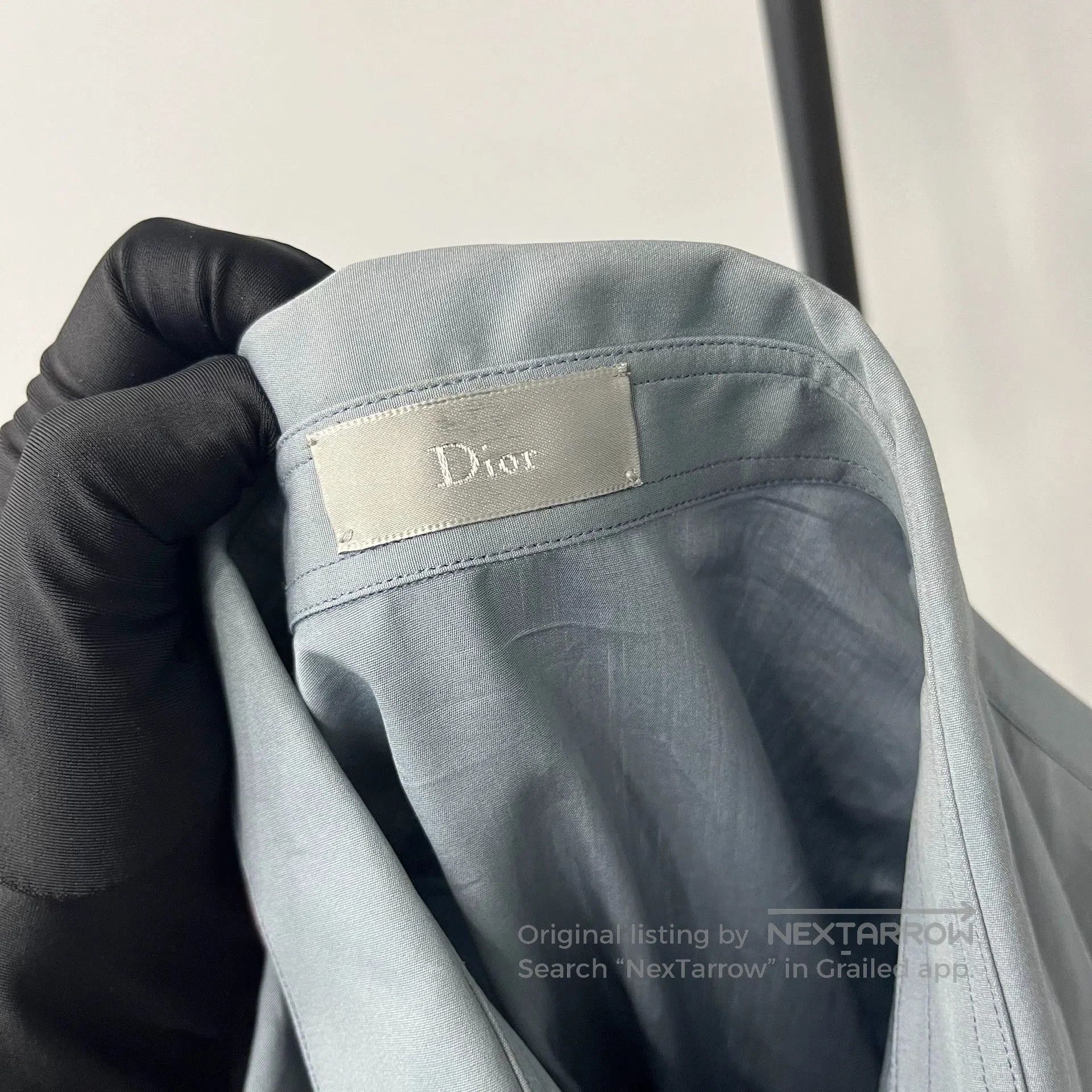 Dior Dior Men's Gray Casual Long Sleeve Shirt. Size US S / EU 44-46 / 1 - 3 Thumbnail