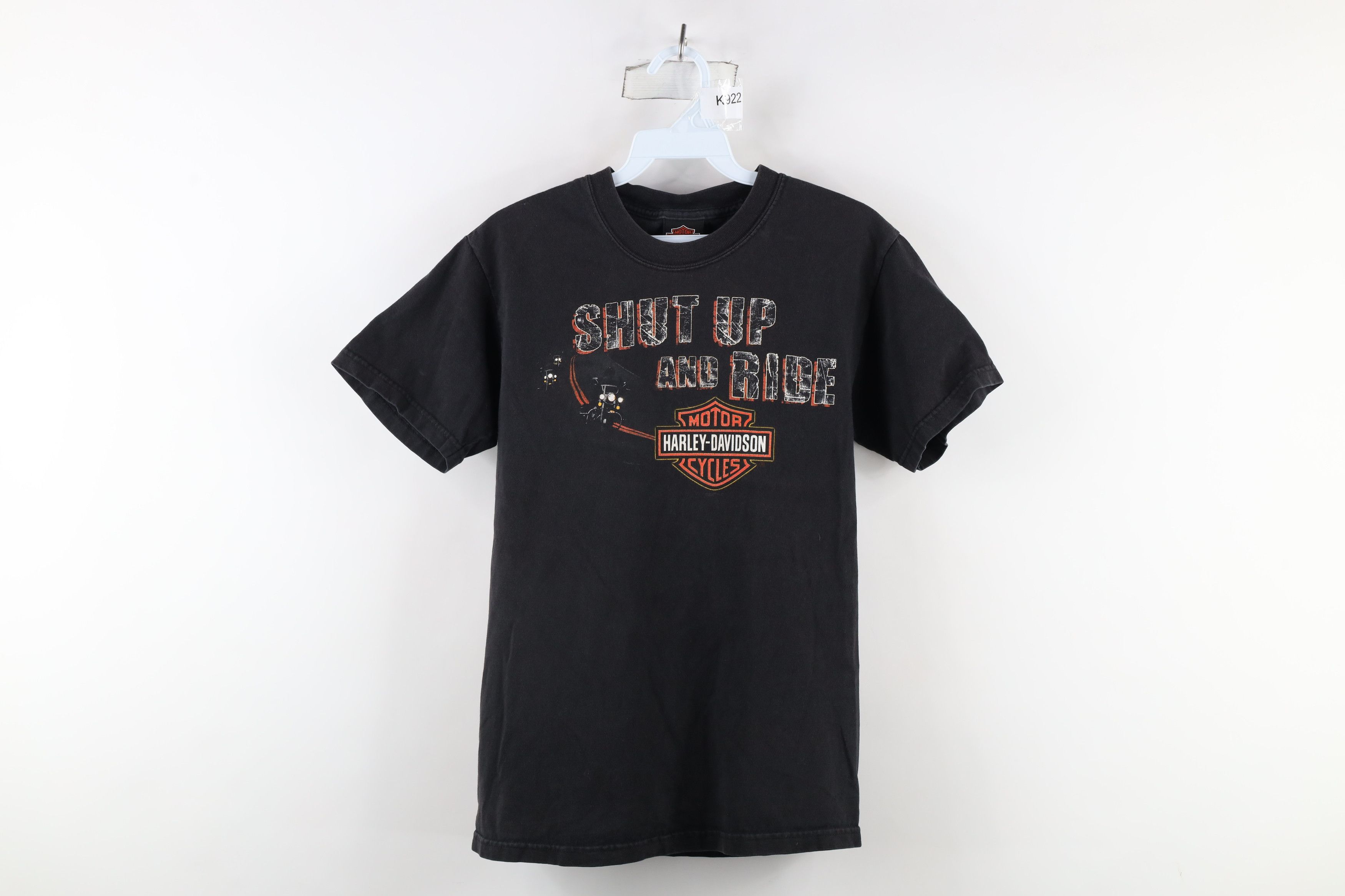 Harley Davidson × Vintage Vintage Y2K Harley Davidson Cedar Point T-Shirt Black USA Size US S / EU 44-46 / 1 - 1 Thumbnail