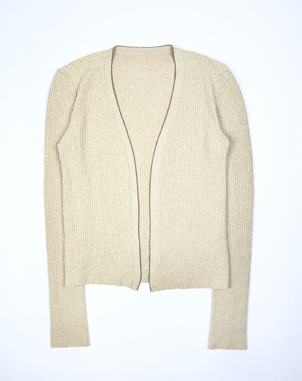 Jacquemus Luxury Jacquemus Le Cardigan Beige Sweater Size S / US 4 / IT 40 - 2 Thumbnail