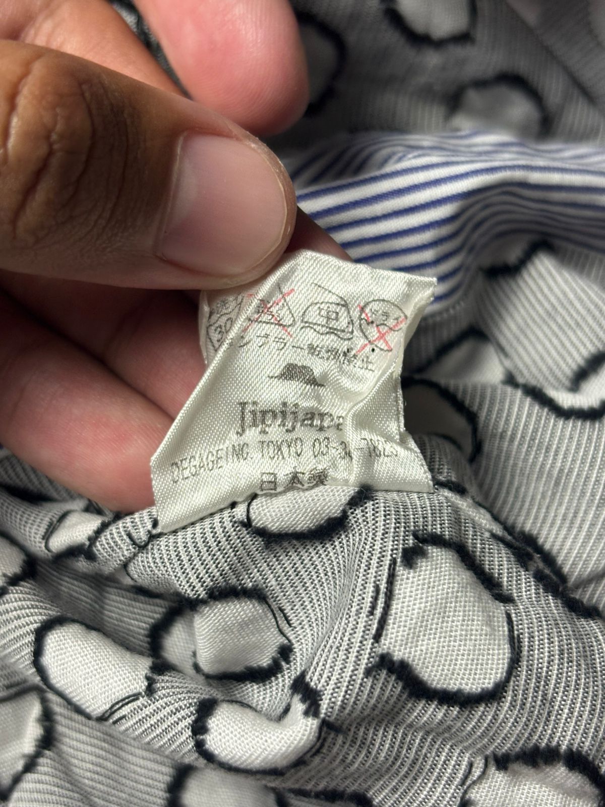 Japanese Brand RARE 2000s Jipijapa Japan Polkadot Cut & Sew Button-Up Shirt Size US M / EU 48-50 / 2 - 8 Thumbnail