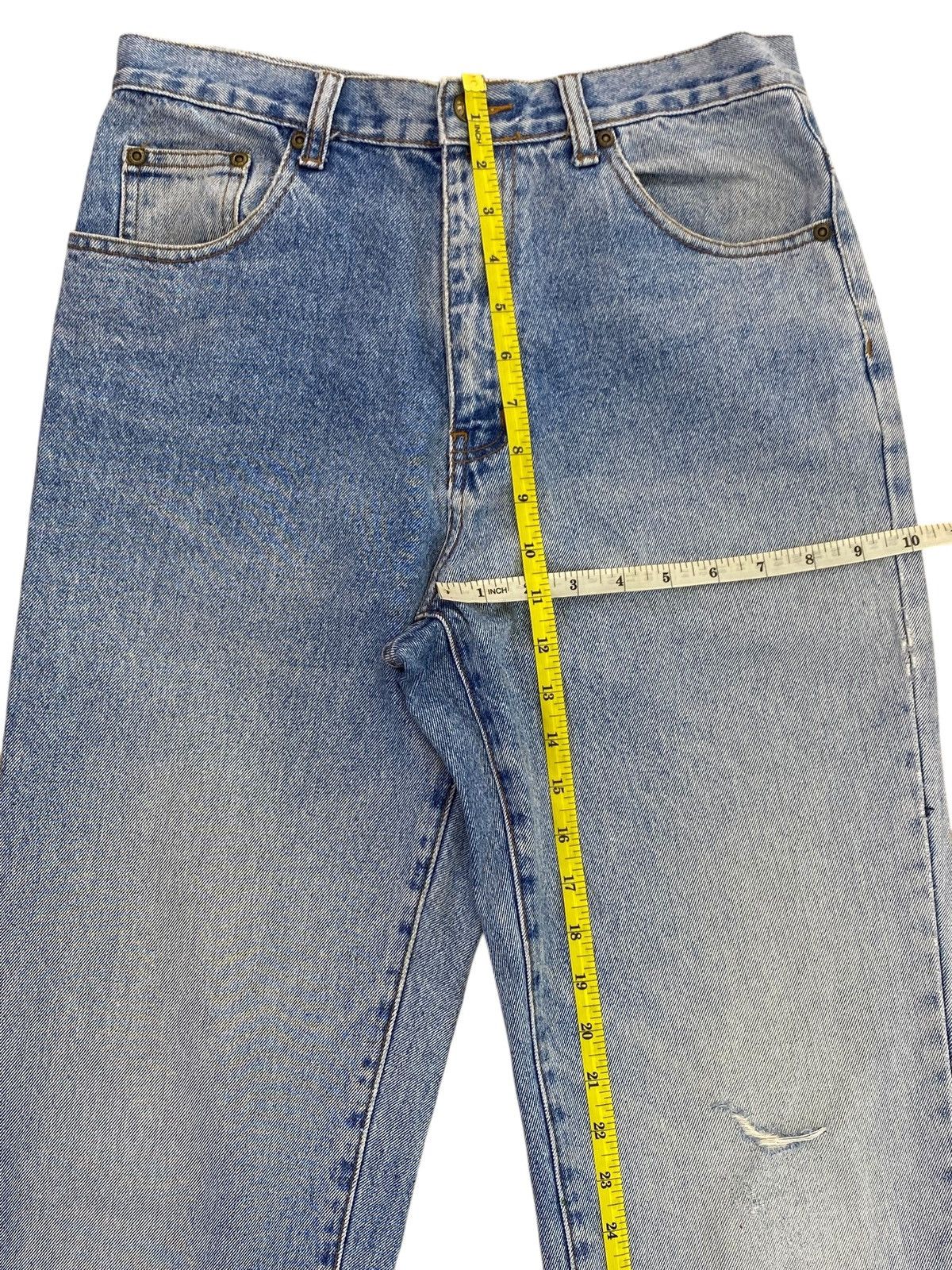 Japanese Brand Vintage Leyton House Faded Wash Style Loose Jeans Size US 28 / EU 44 - 10 Thumbnail