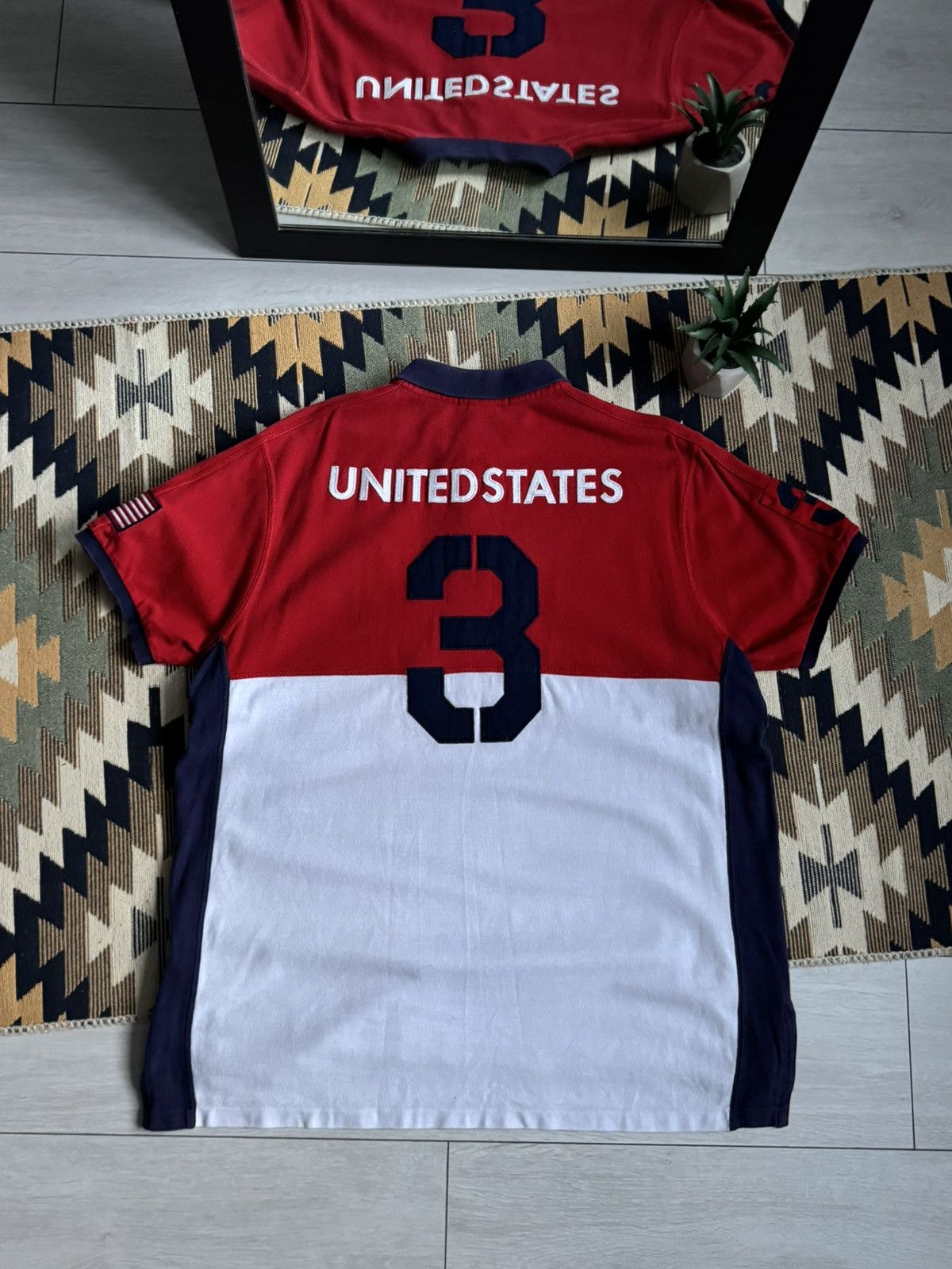 Polo Ralph Lauren Vintage Polo Ralph Lauren PRL #3 Chief Kief USA T-shirt Size US XXL / EU 58 / 5 - 2 Thumbnail