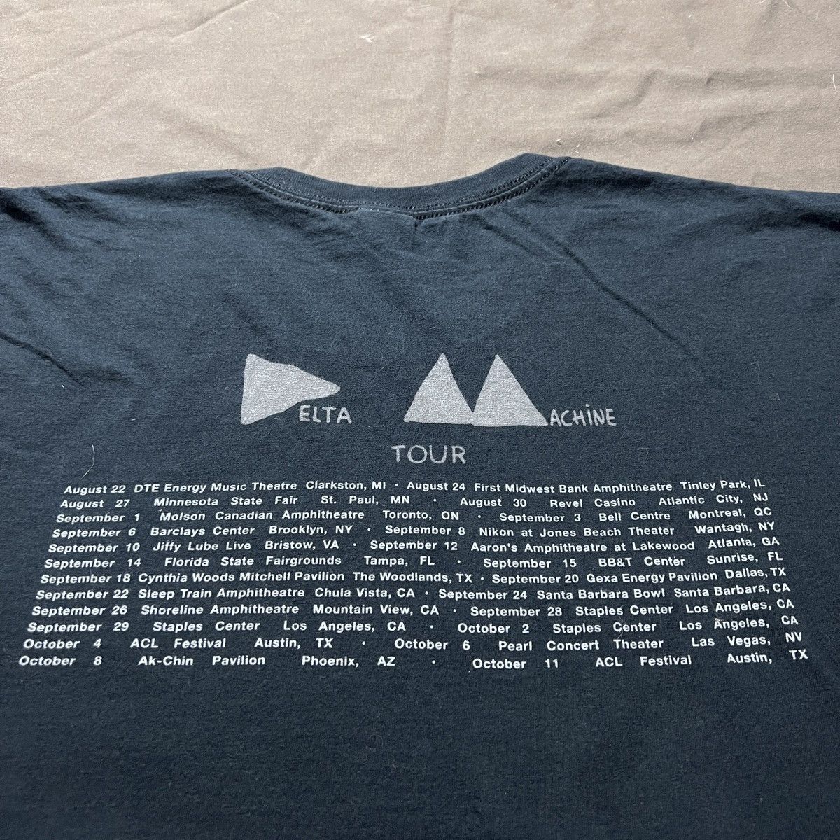 Vintage Vintage Y2K Depeche Mode Tour Promo Tee 2XL Electronic rock Size US XL / EU 56 / 4 - 9 Thumbnail