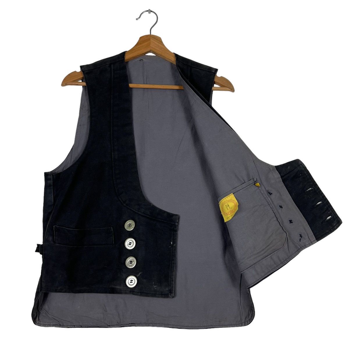 Designer 🔥 FHB DOUBLE BREAST VEST MADE IN GERMANY Size US M / EU 48-50 / 2 - 10 Thumbnail