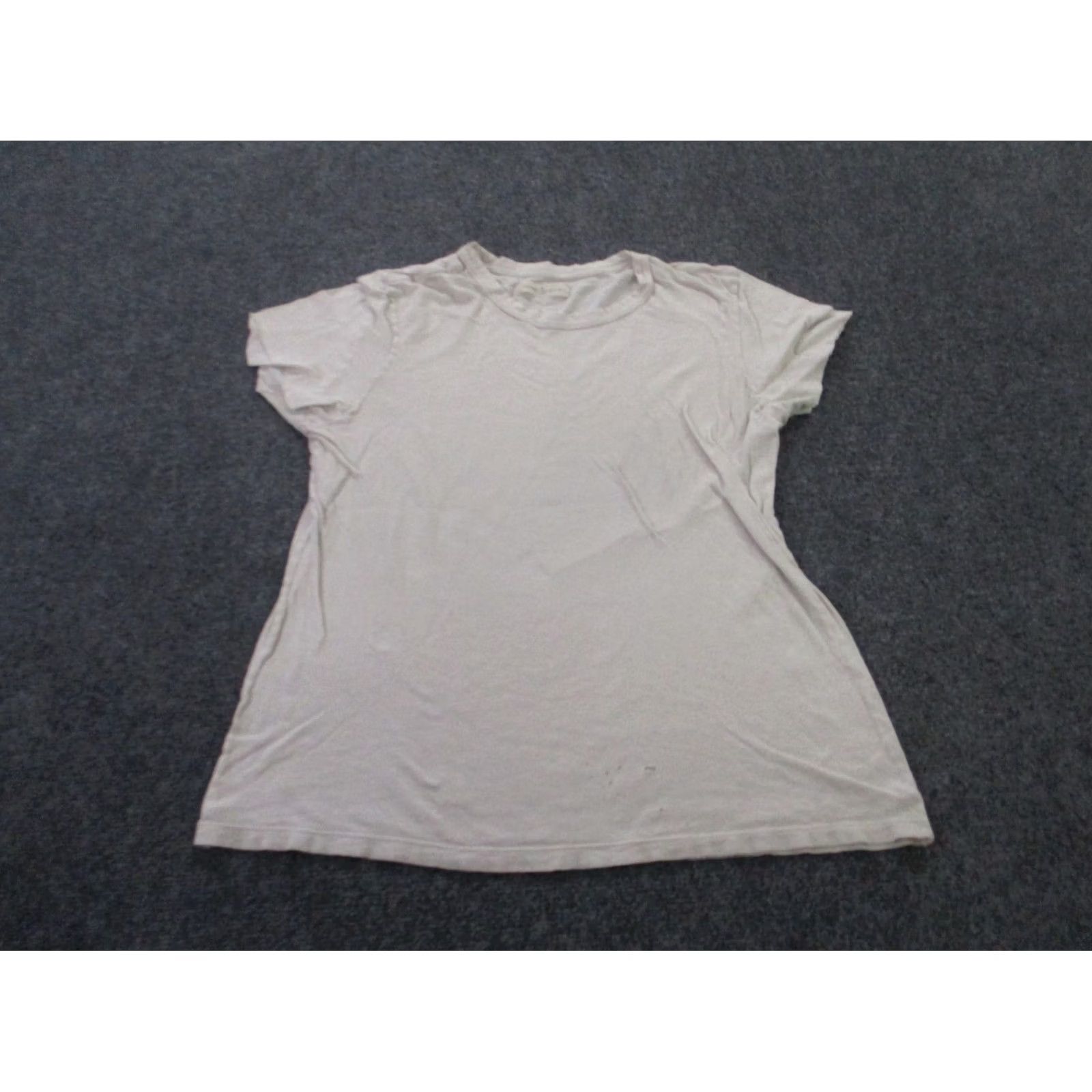 Imogene + Willie Imogene + Willie Shirt Women L White Distressed Casual Classic Lightweight Stretch Size L / US 10 / IT 46 - 2 Thumbnail