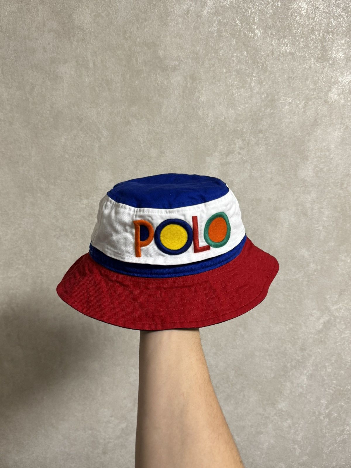 Polo Ralph Lauren Vintage reversible Polo Ralph Lauren Y2K hat cap panama Size ONE SIZE - 7 Thumbnail