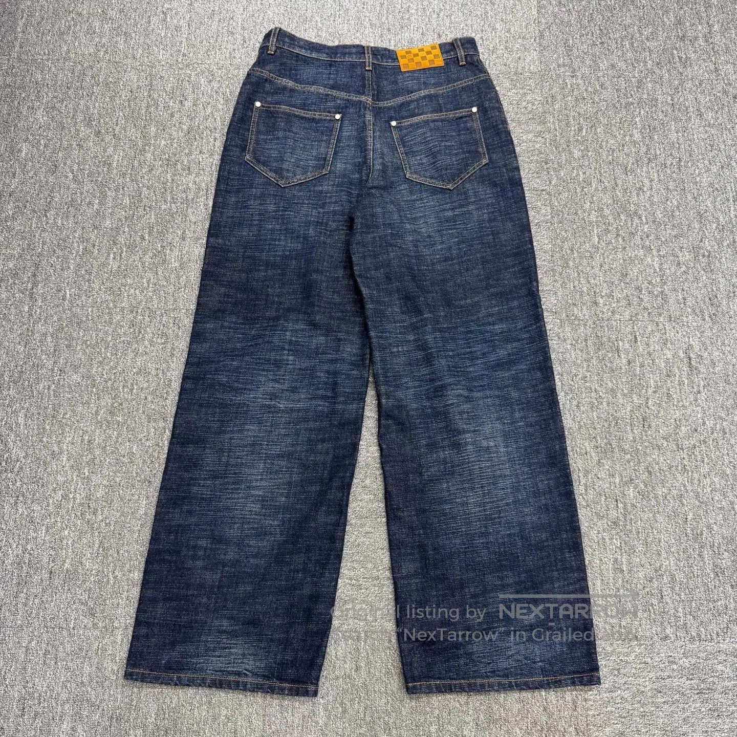Louis Vuitton louis vuitton vintage striped denim pants. Size US 29 - 2 Thumbnail