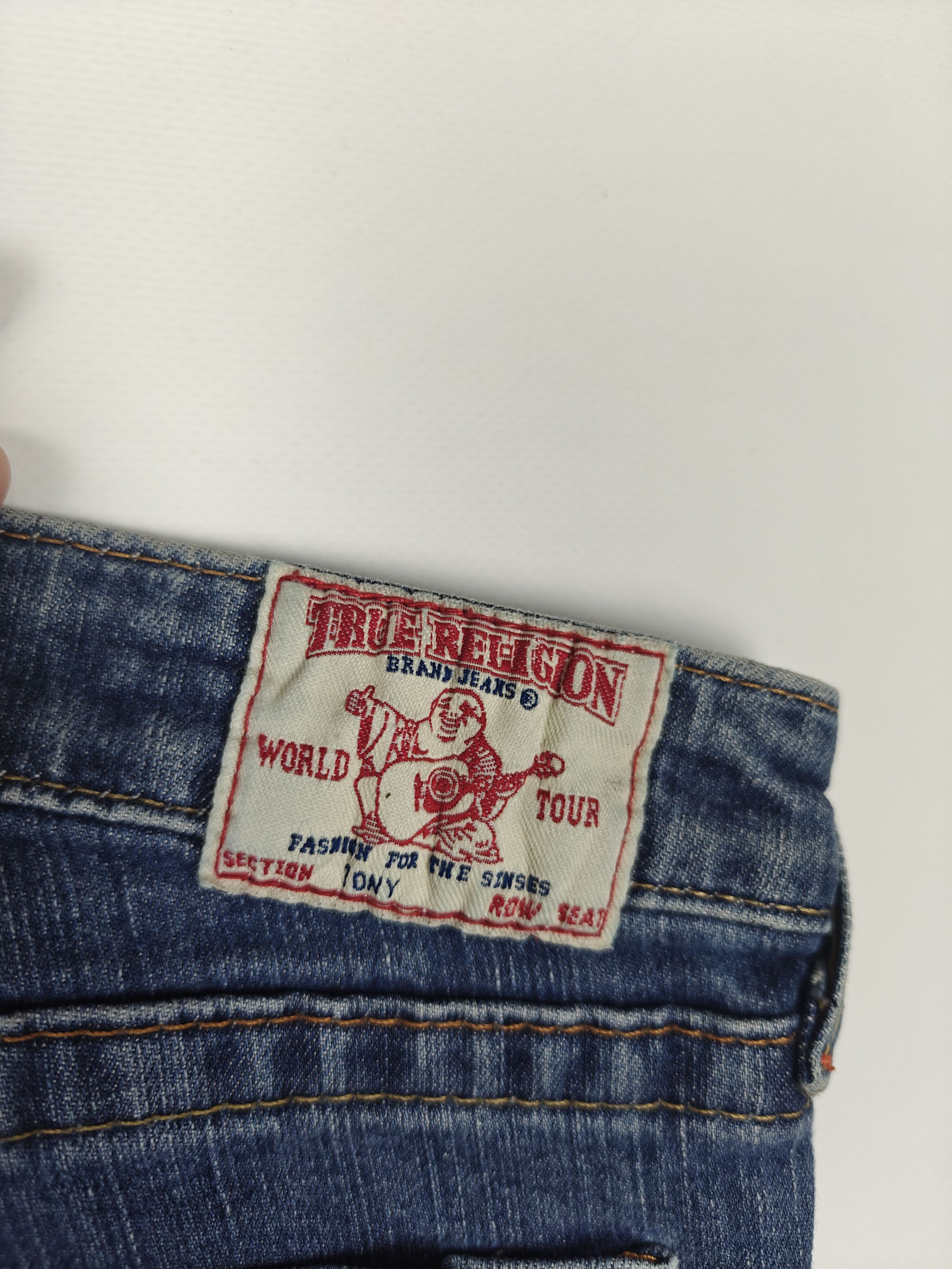True Religion True Religion Denim Jeans Vtg USA Section Tony size 29x34 Size 29" - 9 Thumbnail
