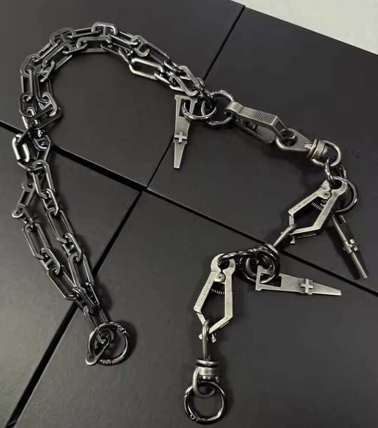 Jewelry PUNK Heavy Lndustry Mechanical Trouser Chain Size ONE SIZE - 1 Thumbnail