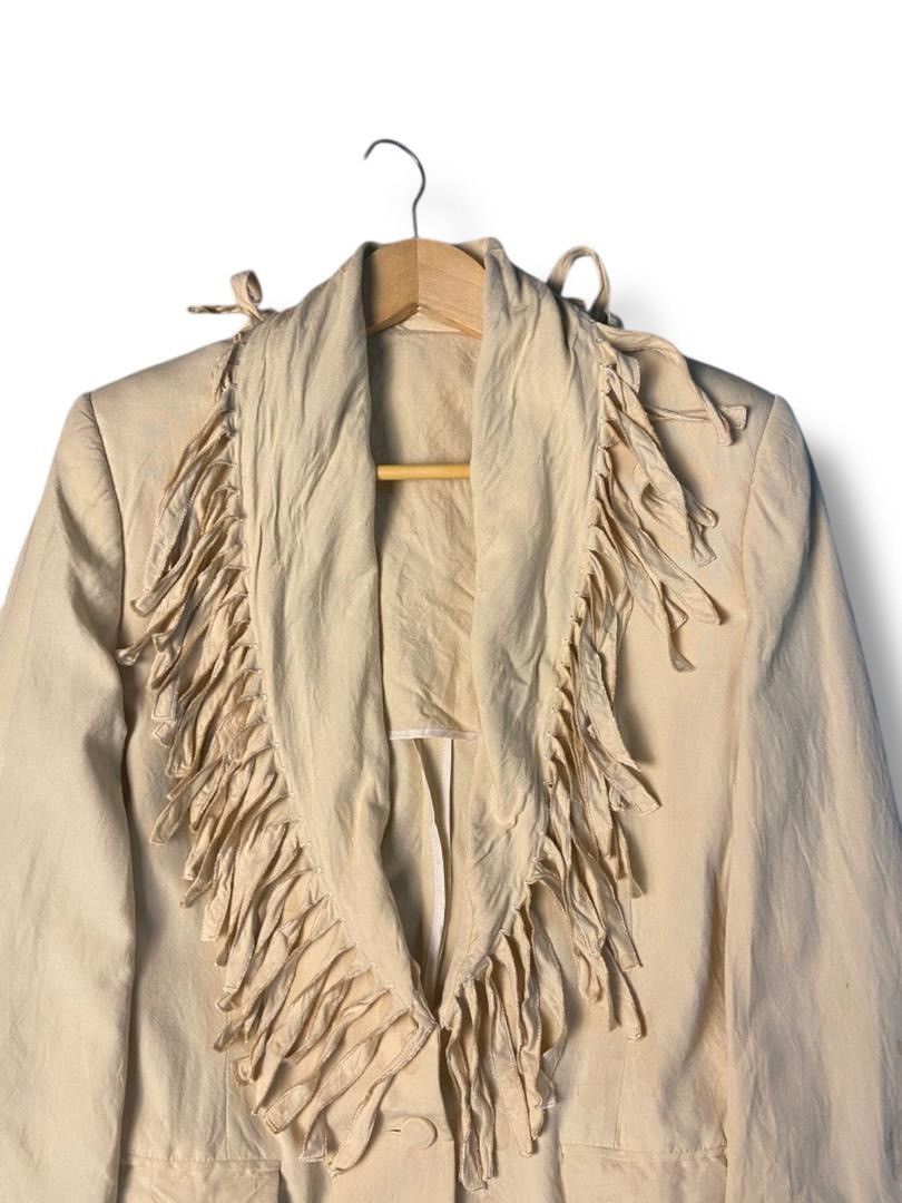 Jean Paul Gaultier 🔥Vintage JEAN PAUL GALTIER FEMME Fringe Jacket🔥 (136) Size US XXS / EU 40 - 7 Thumbnail