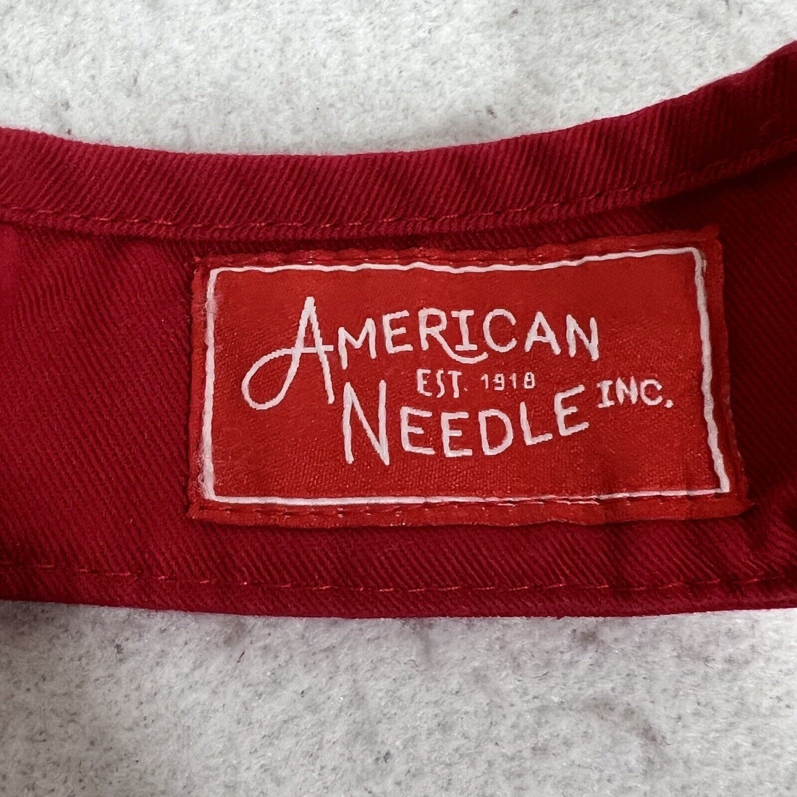 Coca Cola Coca-Cola Coke Visor Strapback Soda Logo Red American Needle Size ONE SIZE - 10 Thumbnail