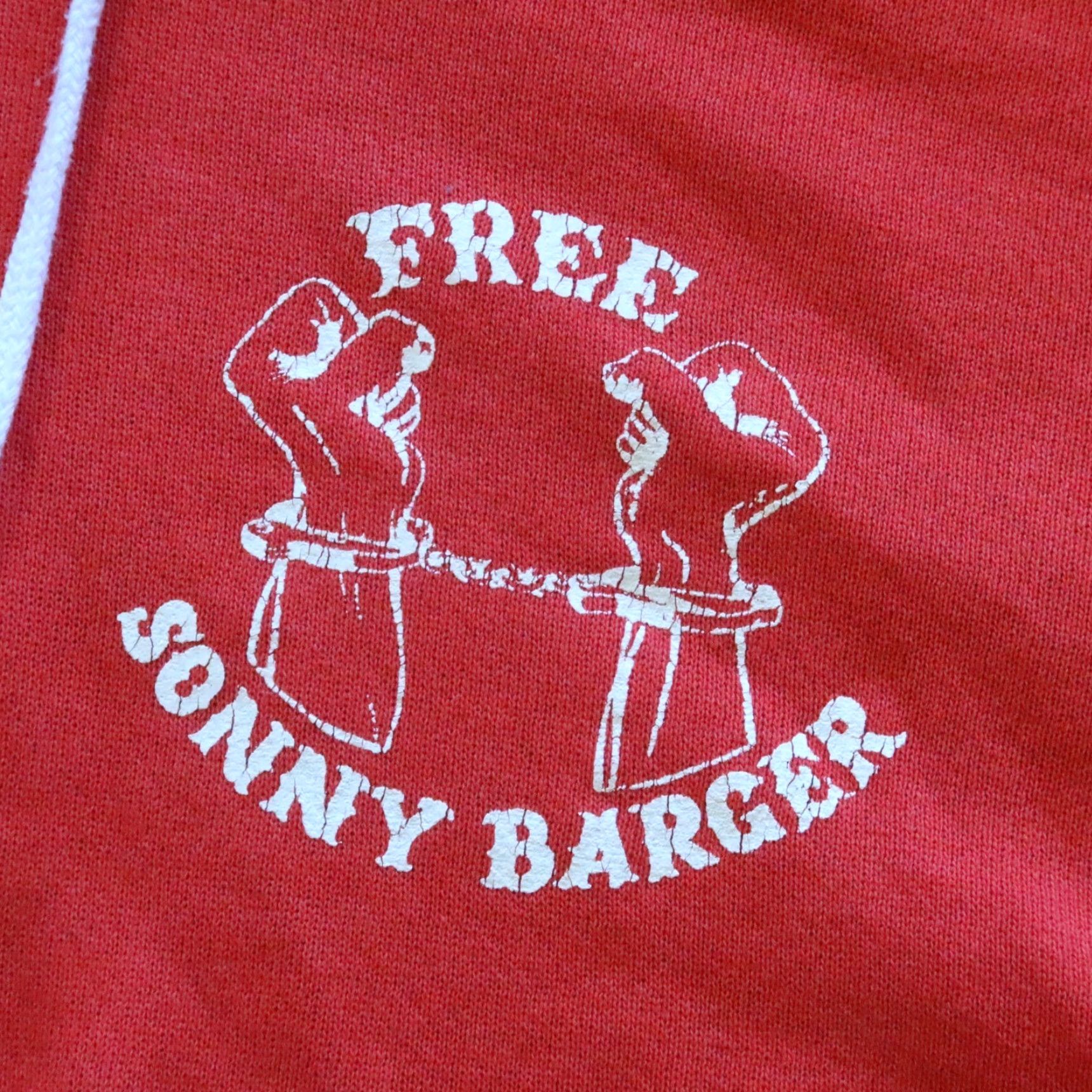 Hanes Vintage Hells Angel Zip Up Hoodie Sweatshirt Size S Red Men's Hanes Cotton Full Zip Swing Free Sonny Barger Era 70s 80s Style Mens Size US S / EU 44-46 / 1 - 6 Thumbnail