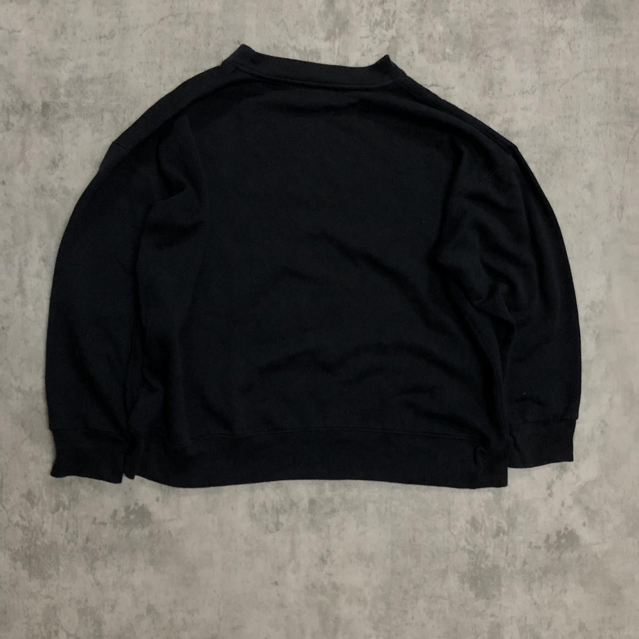 Other Black vintage USA crewneck sweatshirt with embroidered logo Size US S / EU 44-46 / 1 - 4 Thumbnail