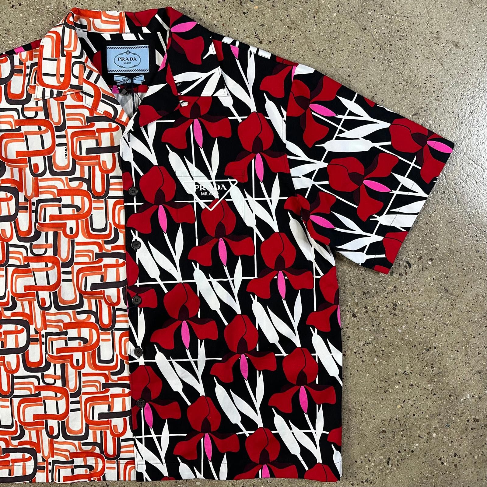 Prada Prada Double Match Heavy Cotton Shirt Size US XXL / EU 58 / 5 - 3 Thumbnail