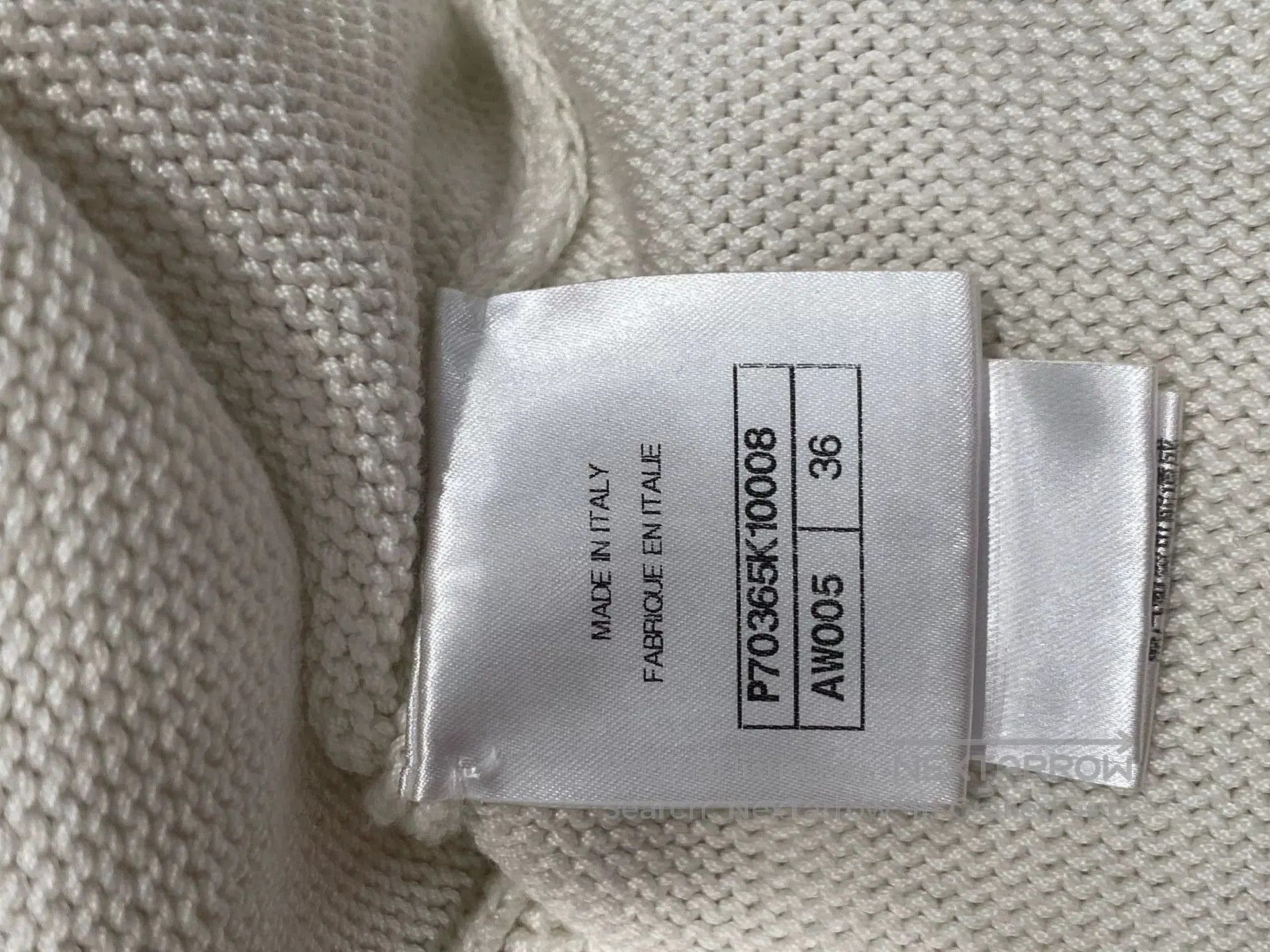 Chanel Chanel 21 Equestrian White Knit Cardigan. Size US XS / EU 42 / 0 - 5 Thumbnail