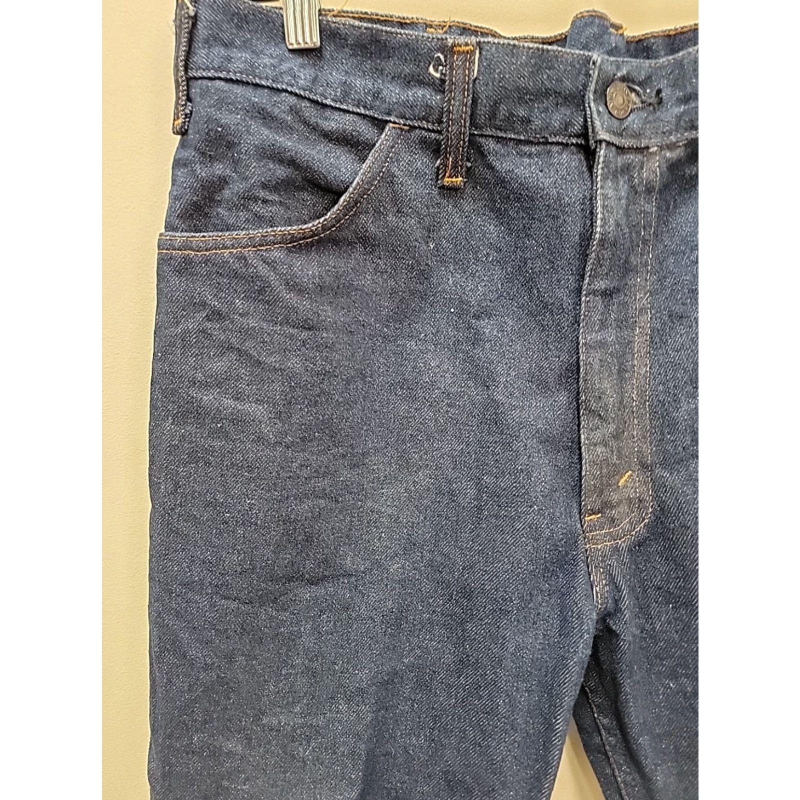 JCPenney VINTAGE JCPenney Jeans Mens 36x30 Denim 100% Cotton Blue Dark Wash 5-Pocket Size US 36 / EU 52 - 2 Thumbnail