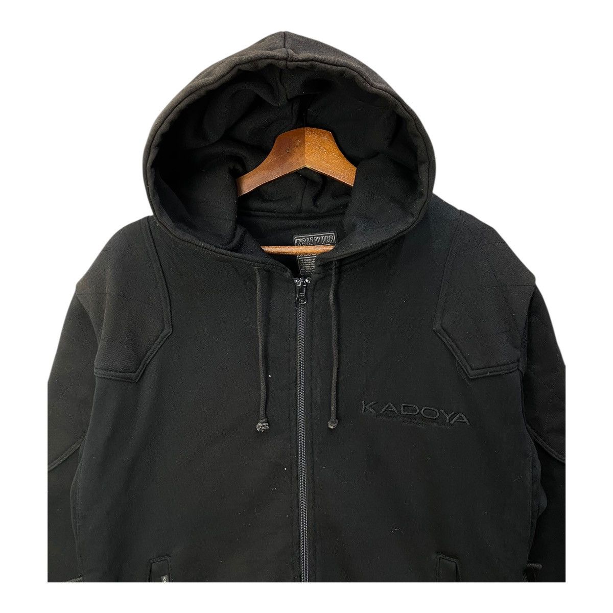 Kadoya Japanese Brand Kadoya Heavy Cotton Motorcycle Jacket Hoodie Size US L / EU 52-54 / 3 - 2 Thumbnail