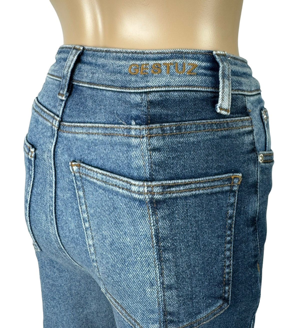 Gestuz Gestuz Finley Denim Culotte Jeans High Waist size 25 Size 25" / US 0 / IT 36 - 6 Thumbnail