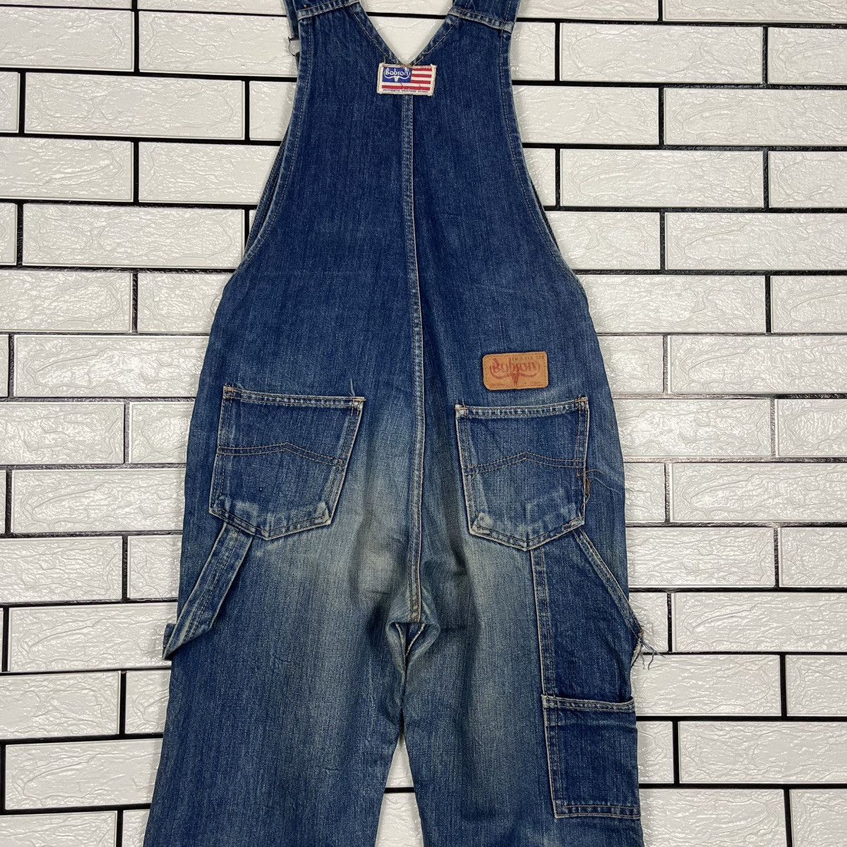 American Apparel Vintage Bobson Western Denim Overall Size US 30 / EU 46 - 12 Thumbnail