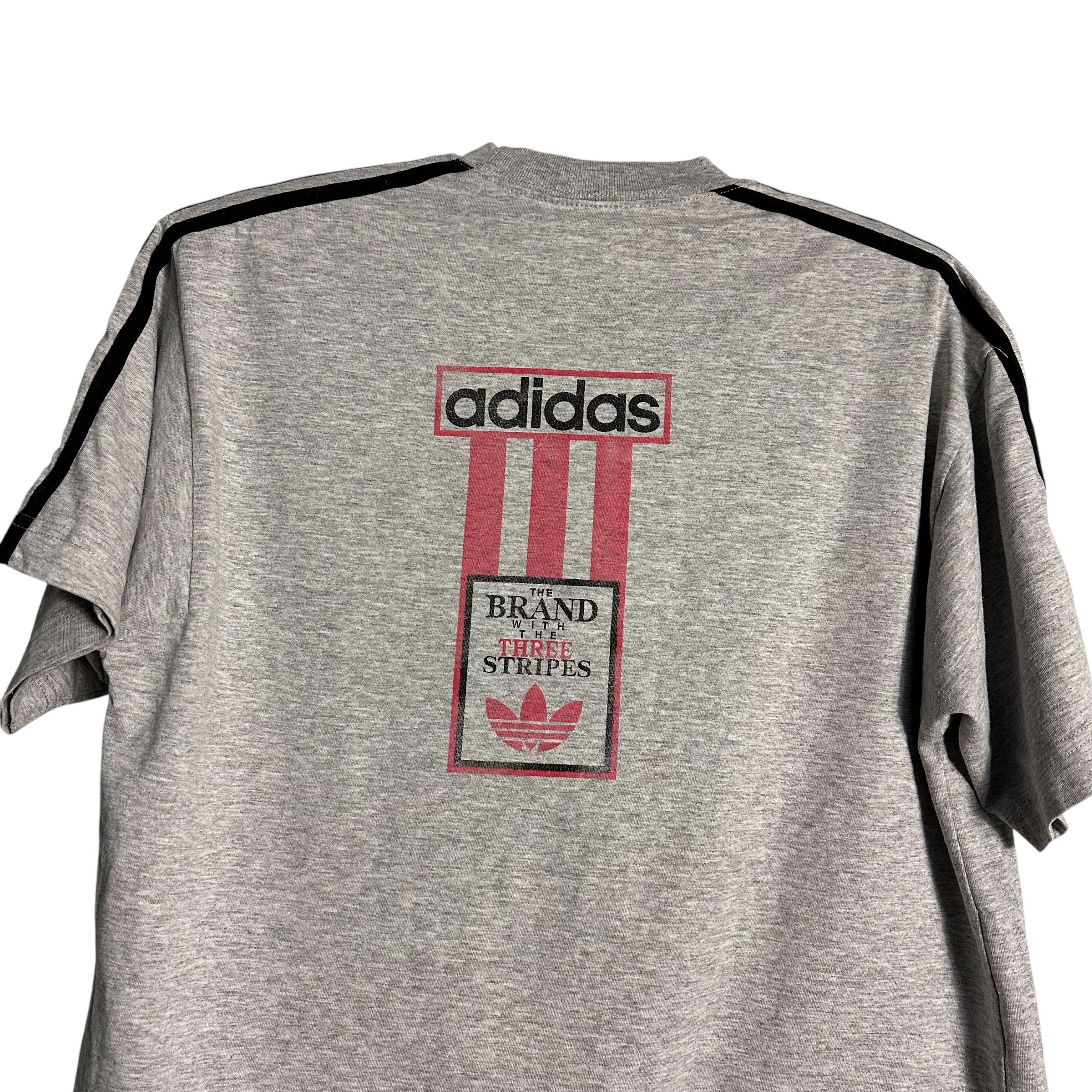 Adidas 🔥RARE🔥Vintage Adidas Originals Spell Out T-shirt Size US M / EU 48-50 / 2 - 2 Thumbnail