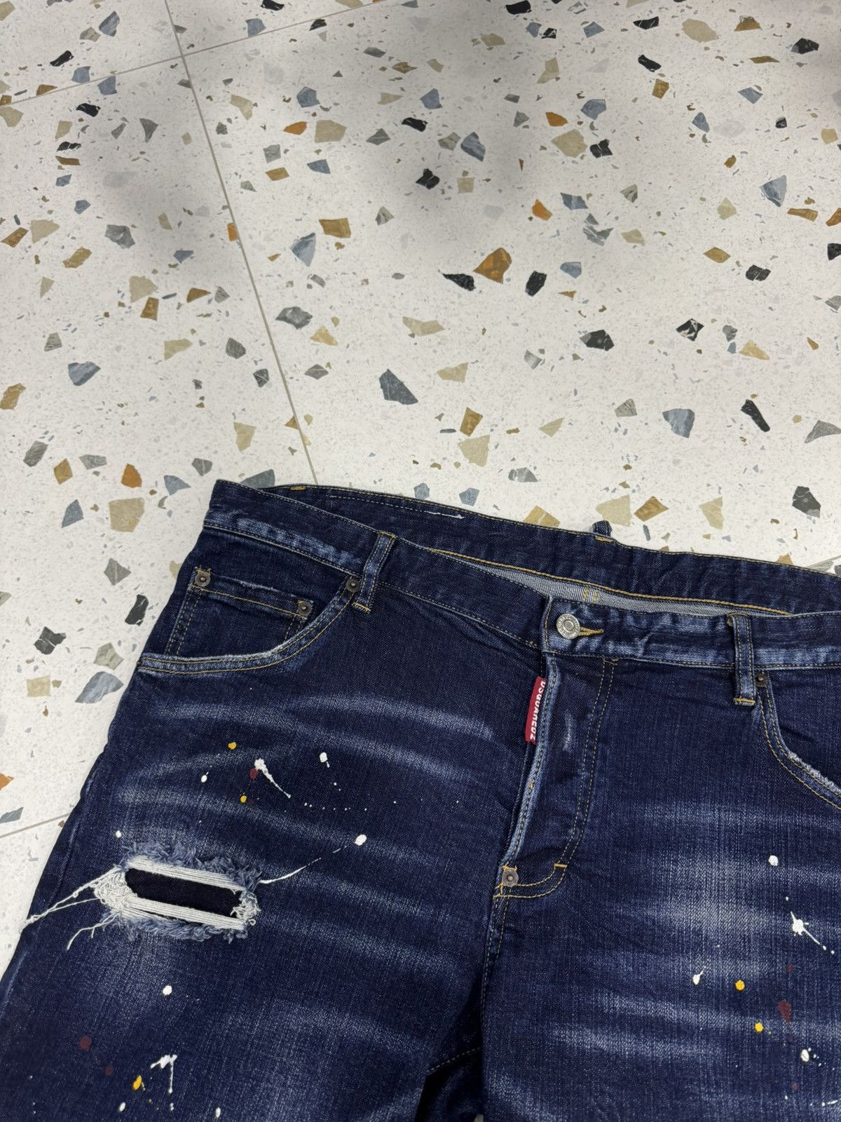 Dsquared2 Dsquared2 x Bob Marley distressed denim shorts size 54 Size US 38 / EU 54 - 7 Thumbnail