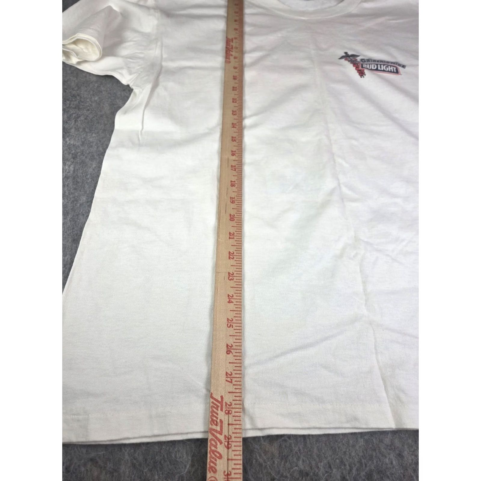 Budweiser VINTAGE Bud Light Dr. Galazkiewitz Yes I Am T Shirt XL Mens White Budweiser 1990s Size US XL / EU 56 / 4 - 7 Thumbnail