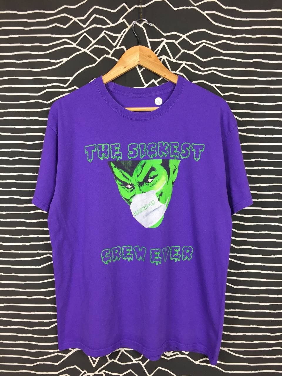Vintage The Sickest Crew Ever Craven 19 Dracula Graphic Tee Size US L / EU 52-54 / 3 - 2 Thumbnail