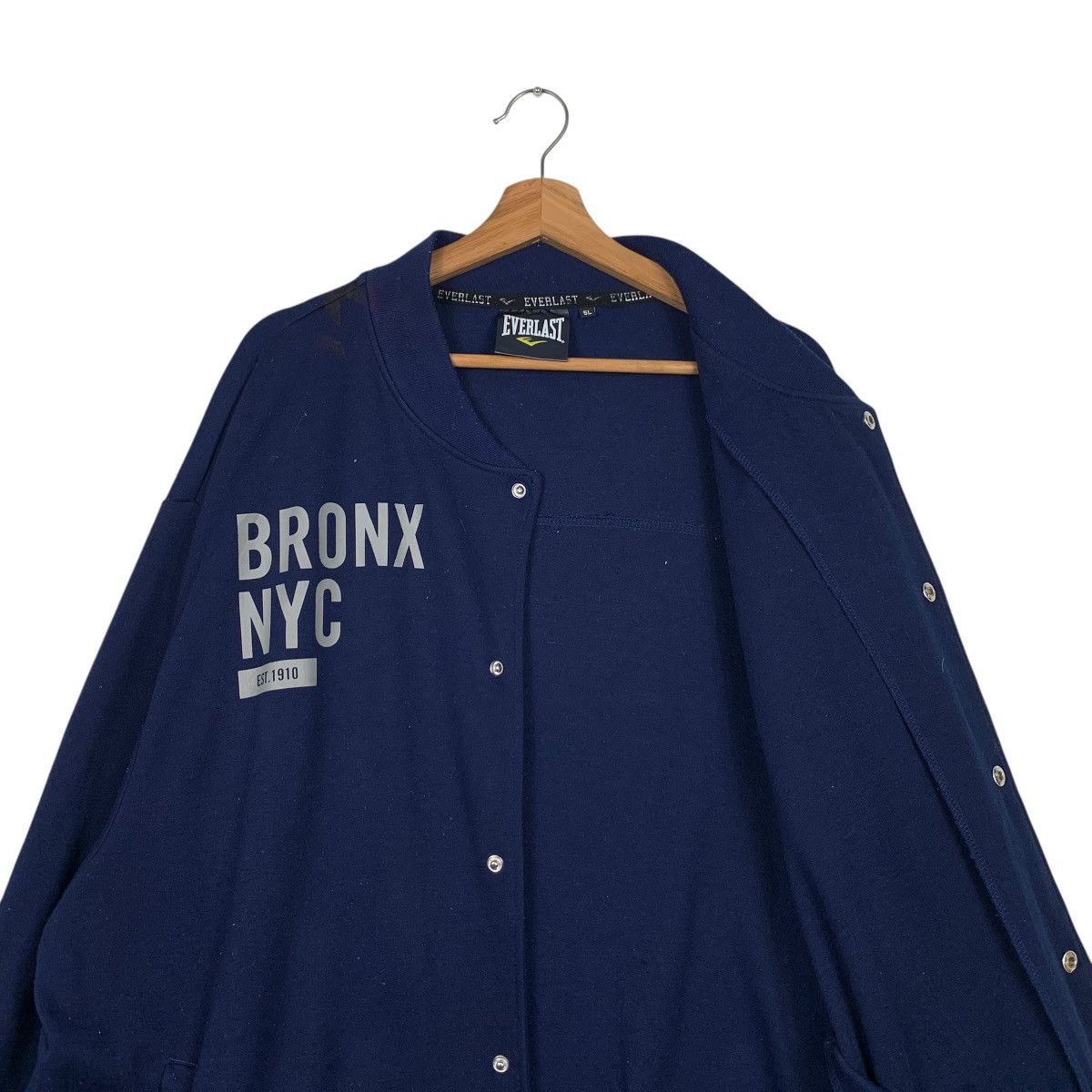 Everlast EVERLAST Bronx Nyc Sleeve Logo Sweater Big Size 5L #1930-C84 Size US XXL / EU 58 / 5 - 10 Thumbnail
