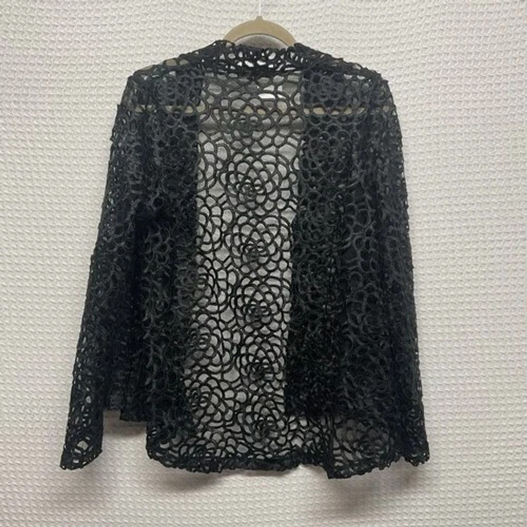 Other Dolce Cabo Lace Bolero Open Front Cardigan Women M Party C Size M / US 6-8 / IT 42-44 - 4 Thumbnail
