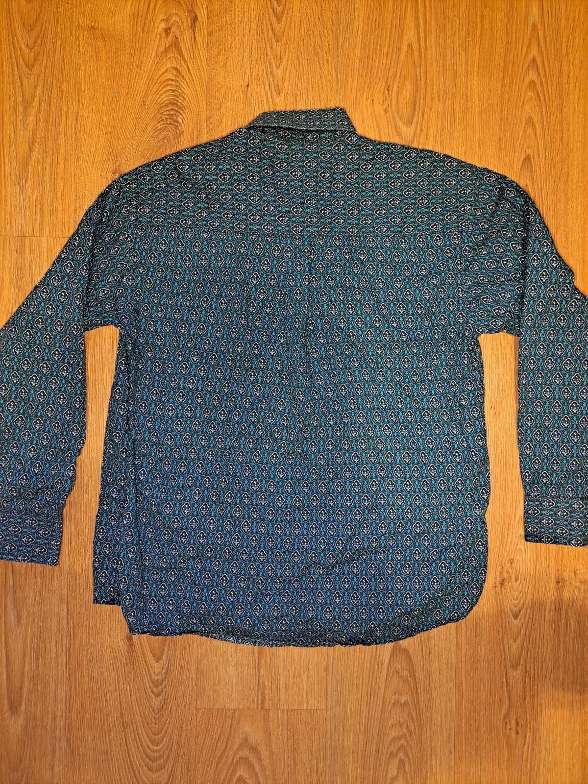 Wrangler Wrangler George Straight Cowboy Cut Shirt Large Teal Green Size US L / EU 52-54 / 3 - 6 Thumbnail