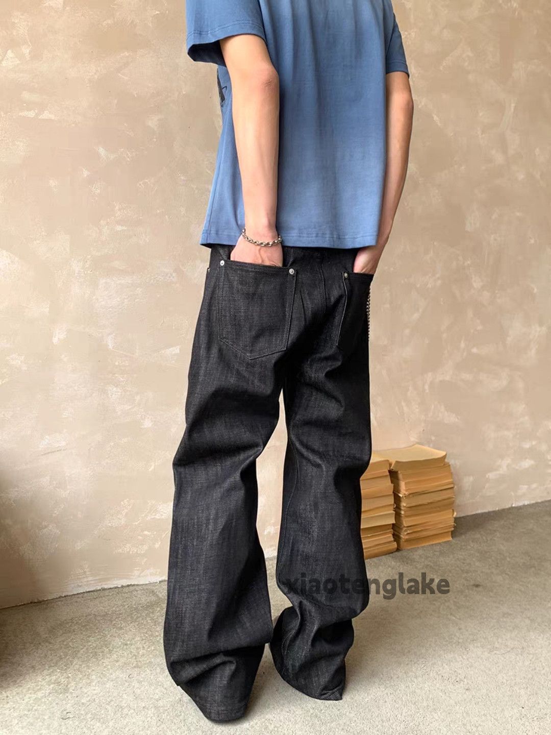 Jean xtl Loewe kapital levis style flared punk hiphop loose jeans Size US 28 / EU 44 - 4 Thumbnail