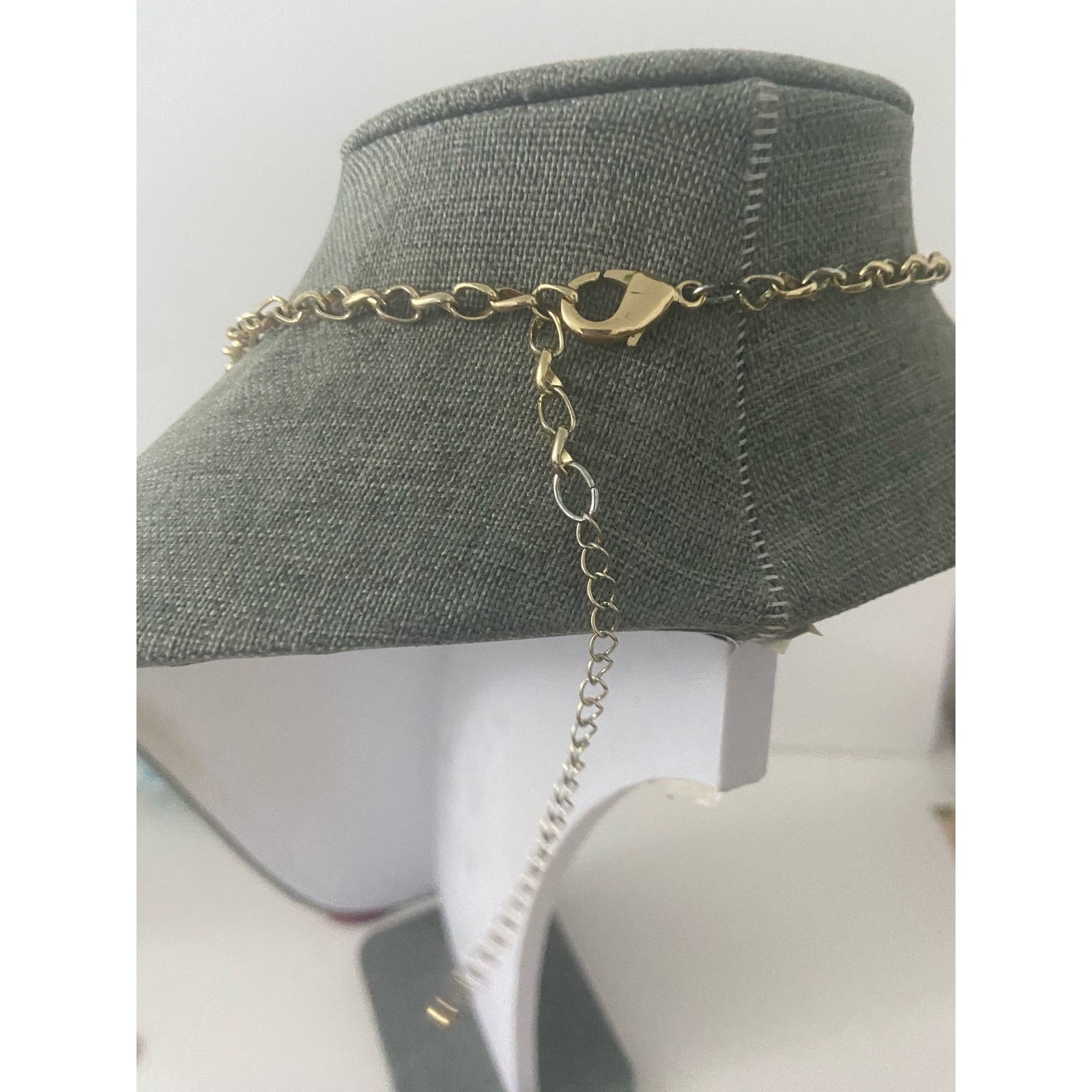 Other long chain necklace with red round pendant Size ONE SIZE - 3 Thumbnail