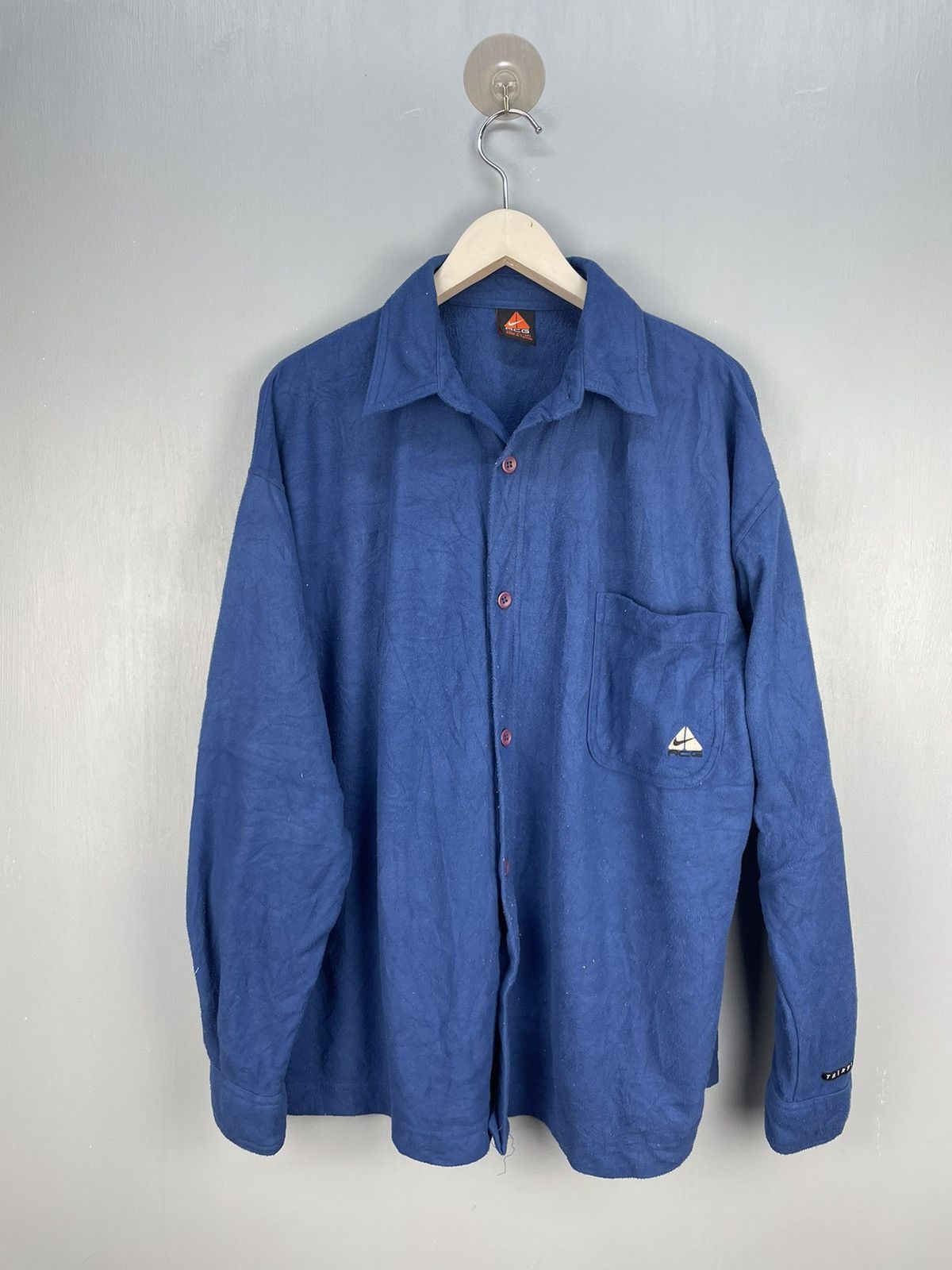 Nike ACG Vintage Nike ACG button up Therma-fit shirt Size US M / EU 48-50 / 2 - 1 Thumbnail