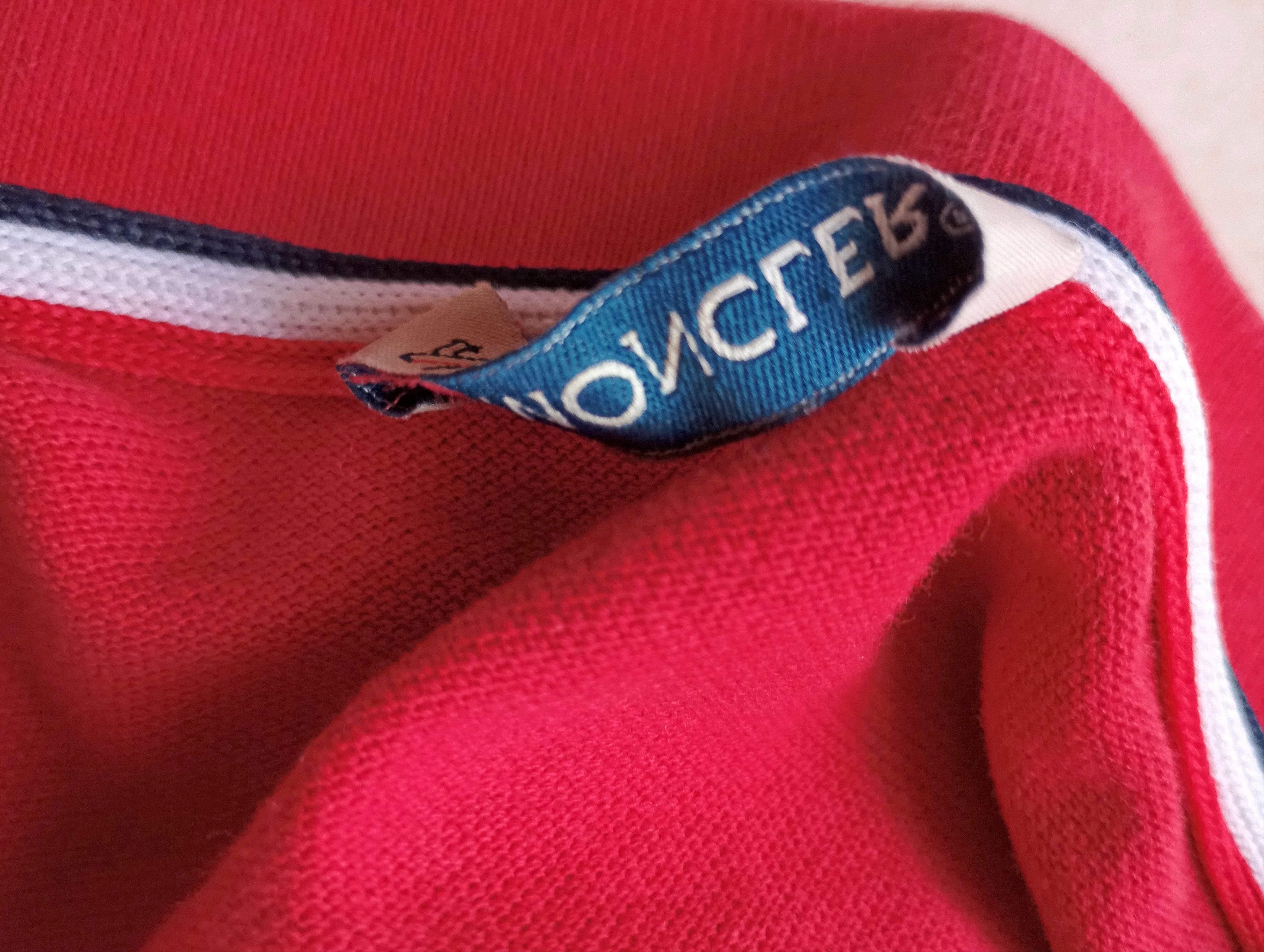 Moncler Moncler Maglia Polo Manica Corta Polo Shirt Size US L / EU 52-54 / 3 - 14 Thumbnail
