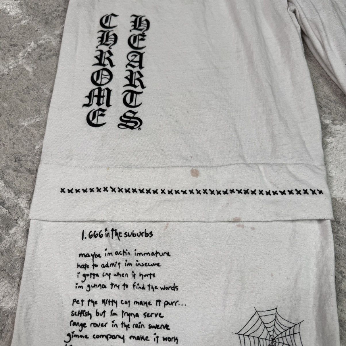 Chrome Hearts Deadly doll patchwork sweatpants Size US 34 / EU 50 - 4 Thumbnail