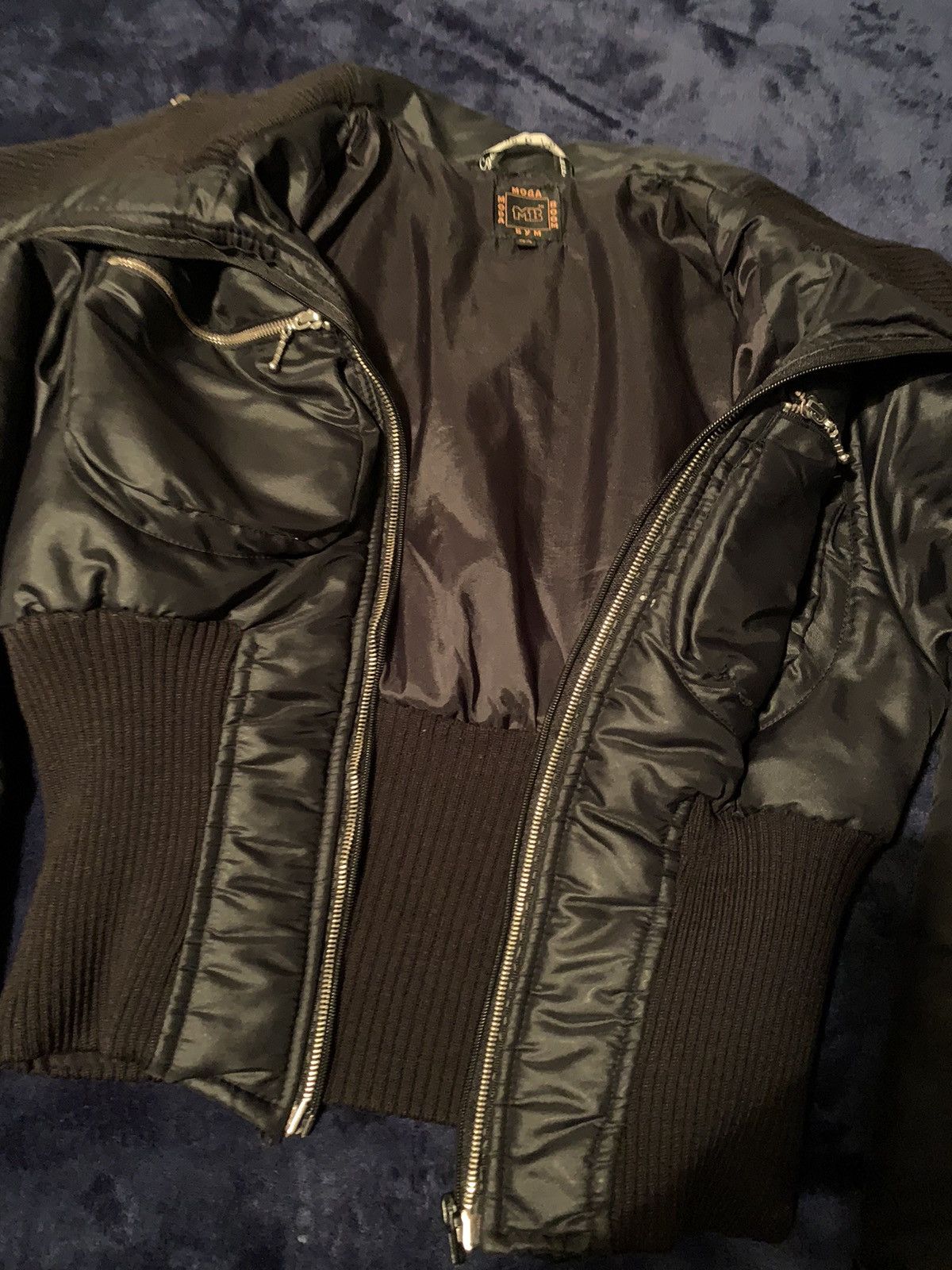 Other Women’s Archive Avant Garde Bomber Jacket Streetwear Fashion Size L / US 10 / IT 46 - 2 Thumbnail