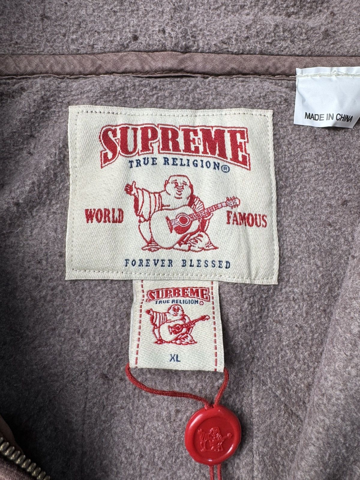 Supreme × True Religion True religion zip up FW22 Size US XL / EU 56 / 4 - 3 Thumbnail