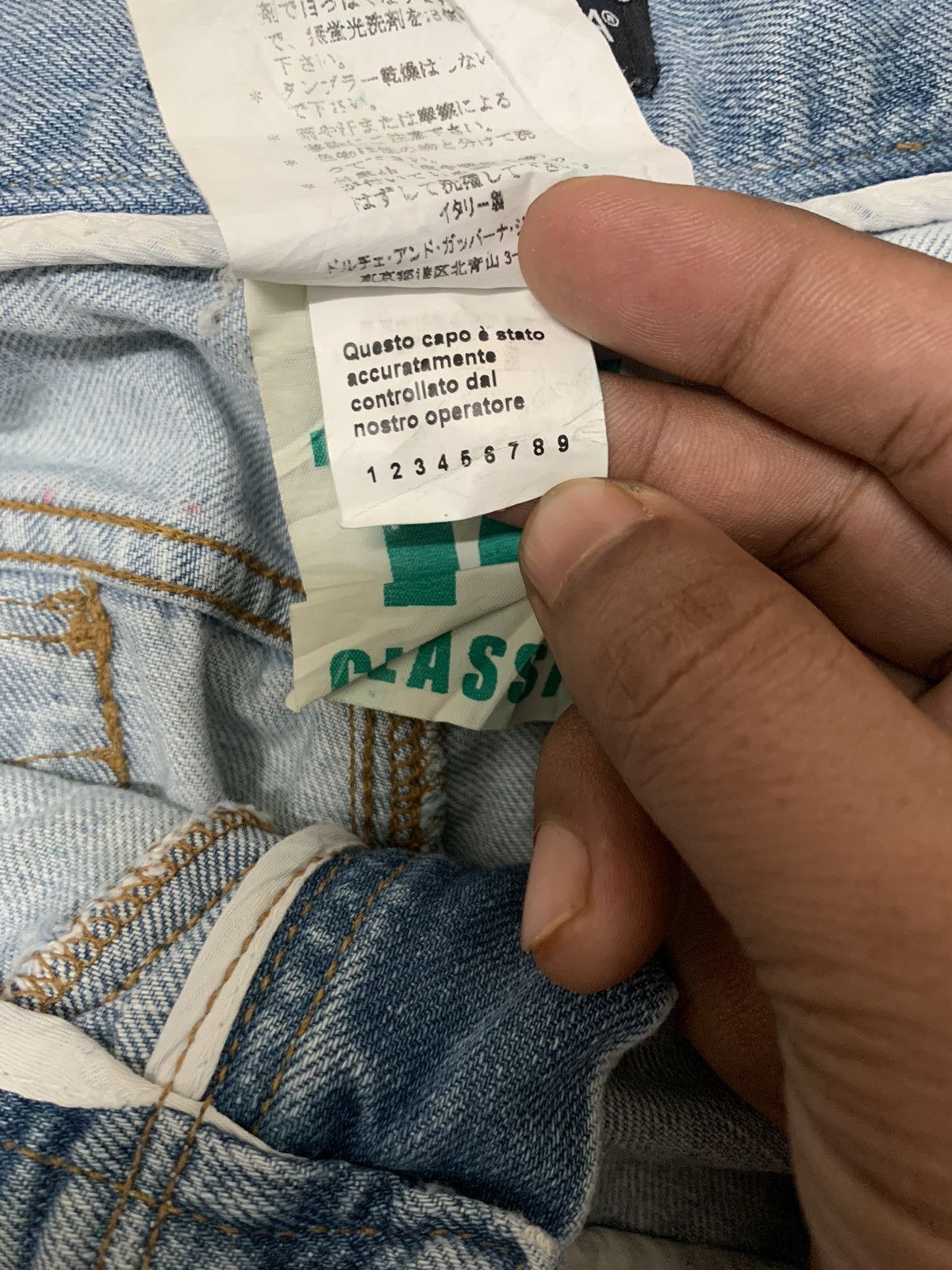 Dolce & Gabbana DOLCE & GABBANA Distressed denim Size US 34 / EU 50 - 13 Thumbnail