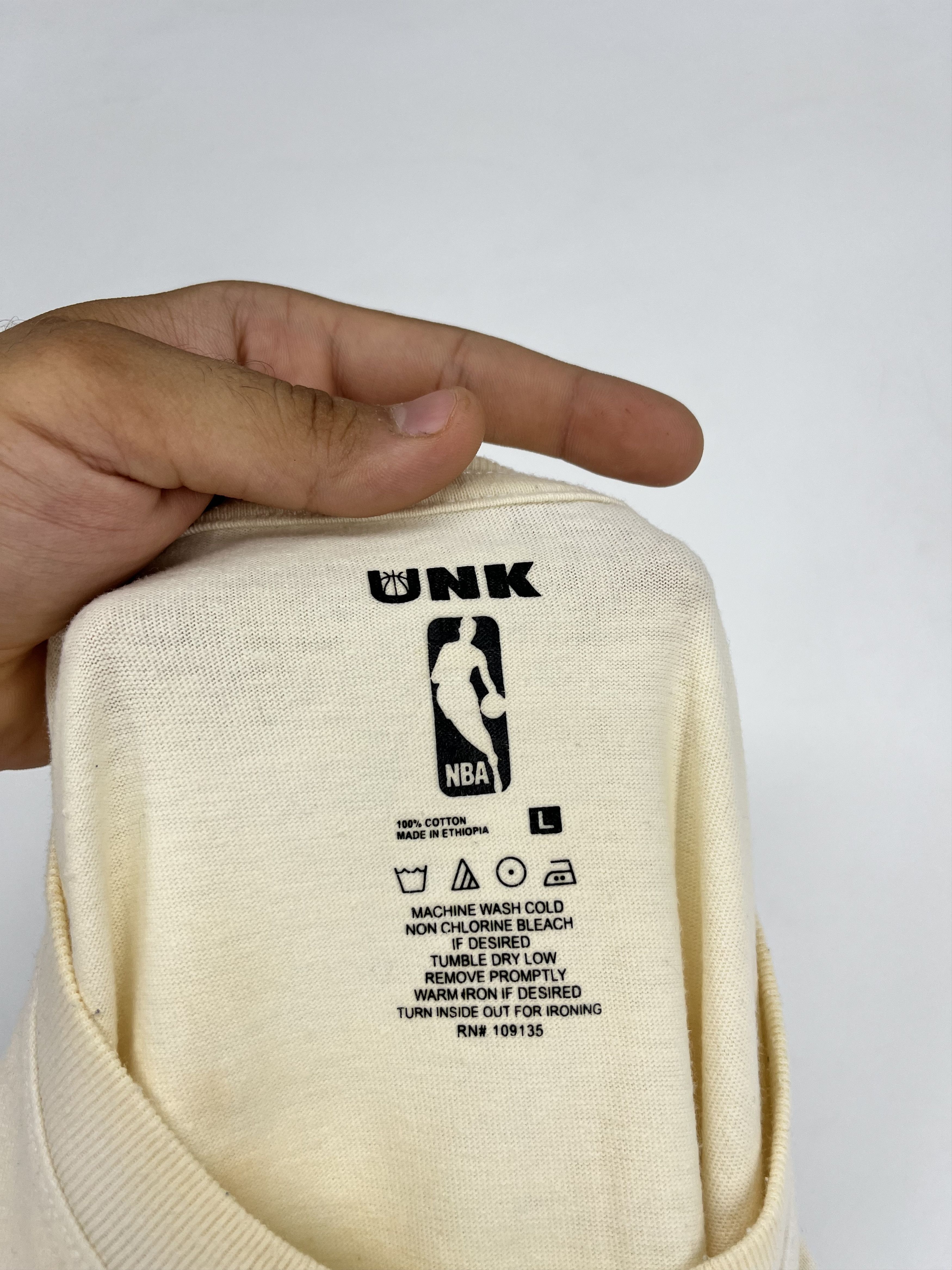 NBA × Vintage Miami Heat NBA White T-Shirt The Champions 13 Short Sleeve Size US L / EU 52-54 / 3 - 15 Thumbnail