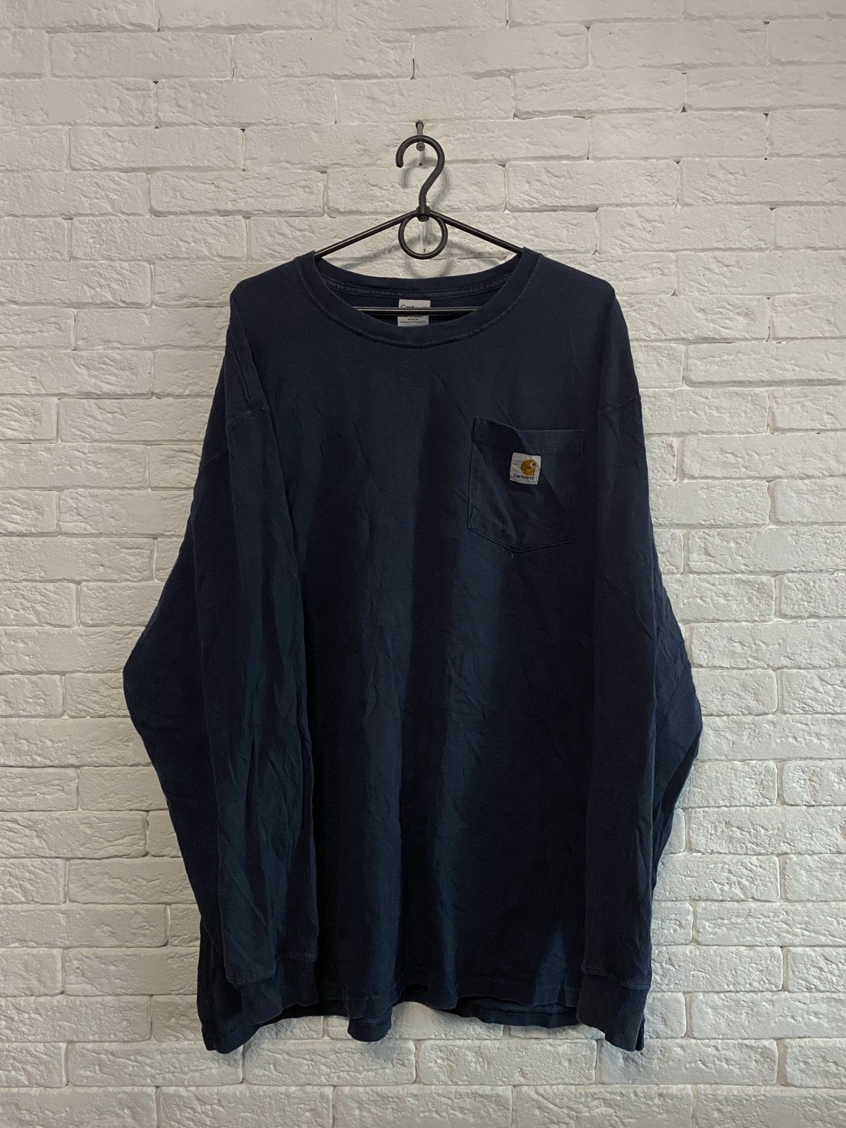 Carhartt × Vintage Vintage Longsleeve Carhartt Oversized Size US XXL / EU 58 / 5 - 1 Thumbnail
