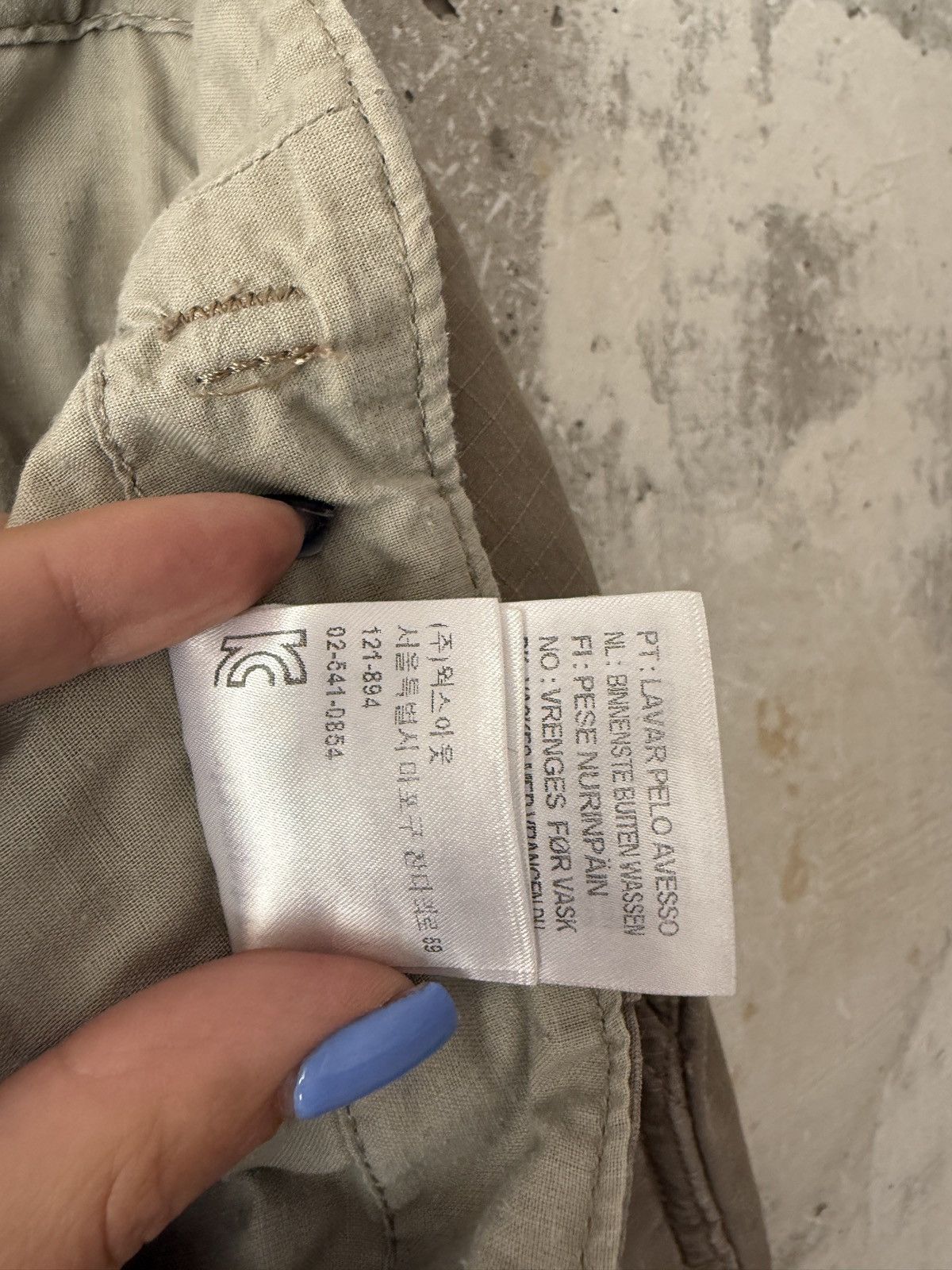 Carhartt WIP Beige Ripstop Aviation Cargo Pants Size 36