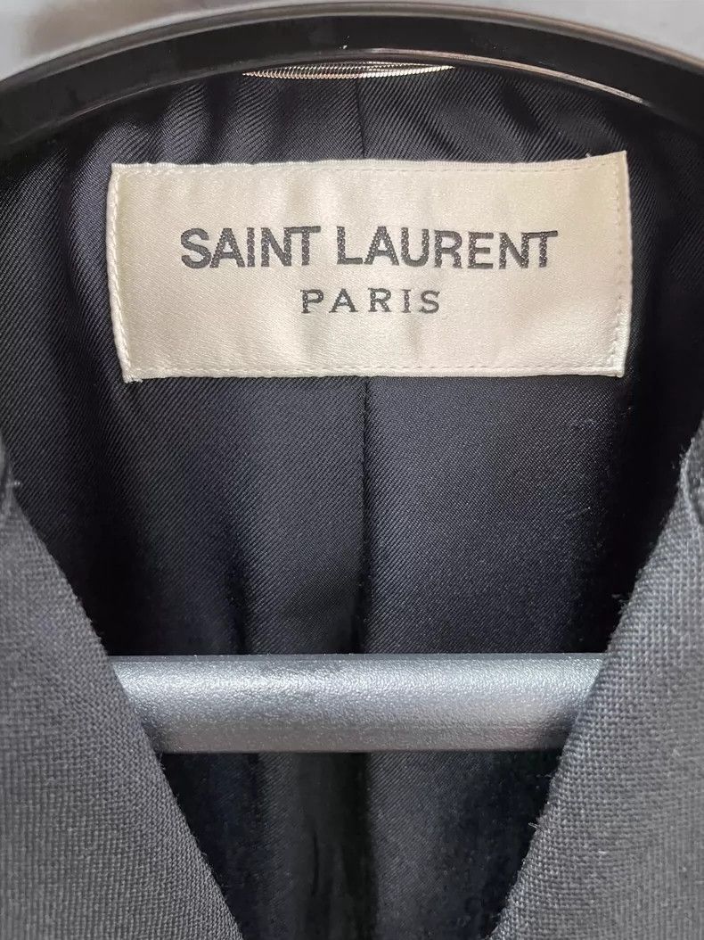 Saint Laurent Paris Saint Laurent Paris Black leather coat-2506 Size US M / EU 48-50 / 2 - 3 Thumbnail
